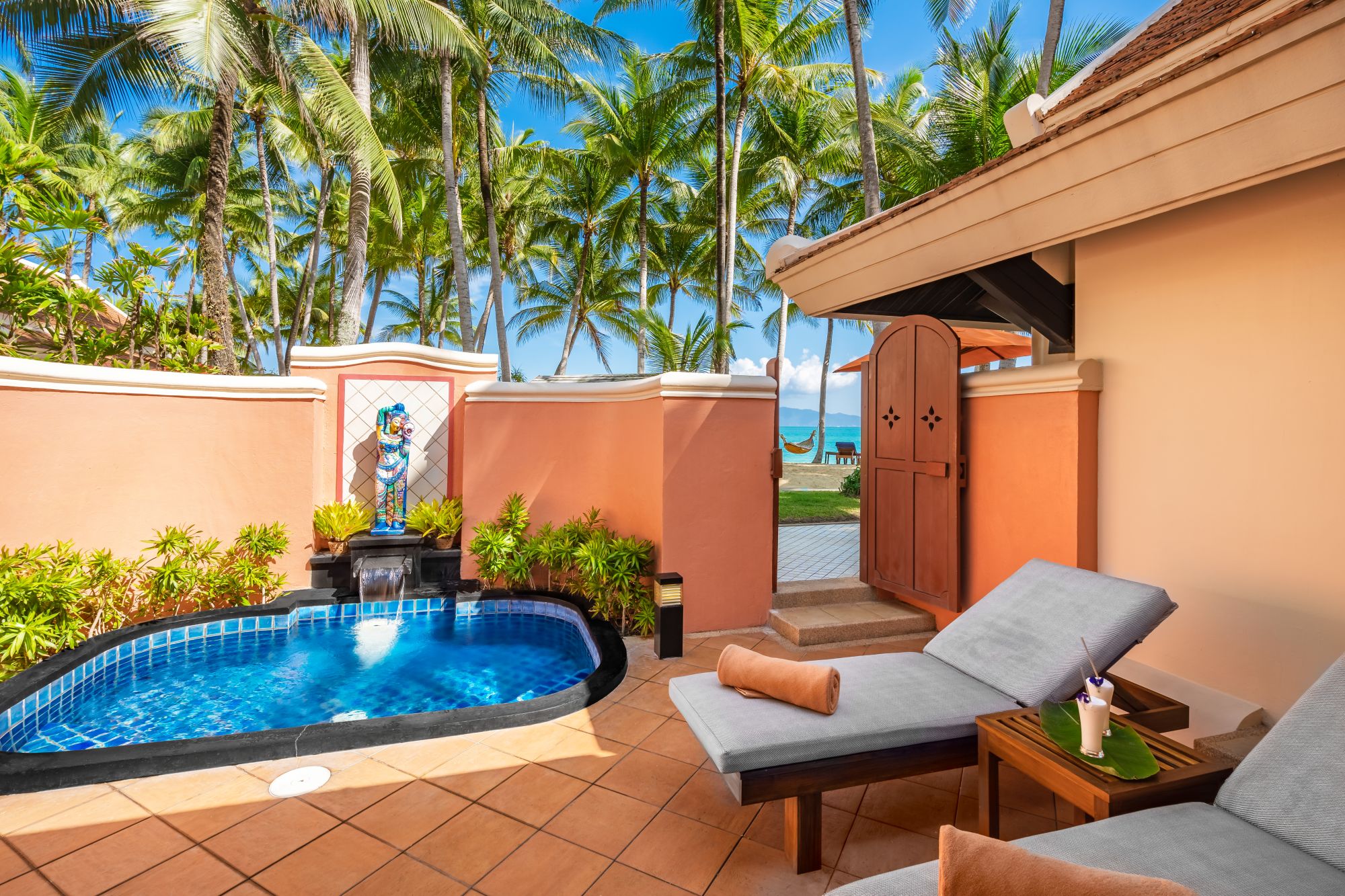 Santiburi Koh Samui in Ko Samui:  Deluxe Beachfront Villa with Plunge Pool
