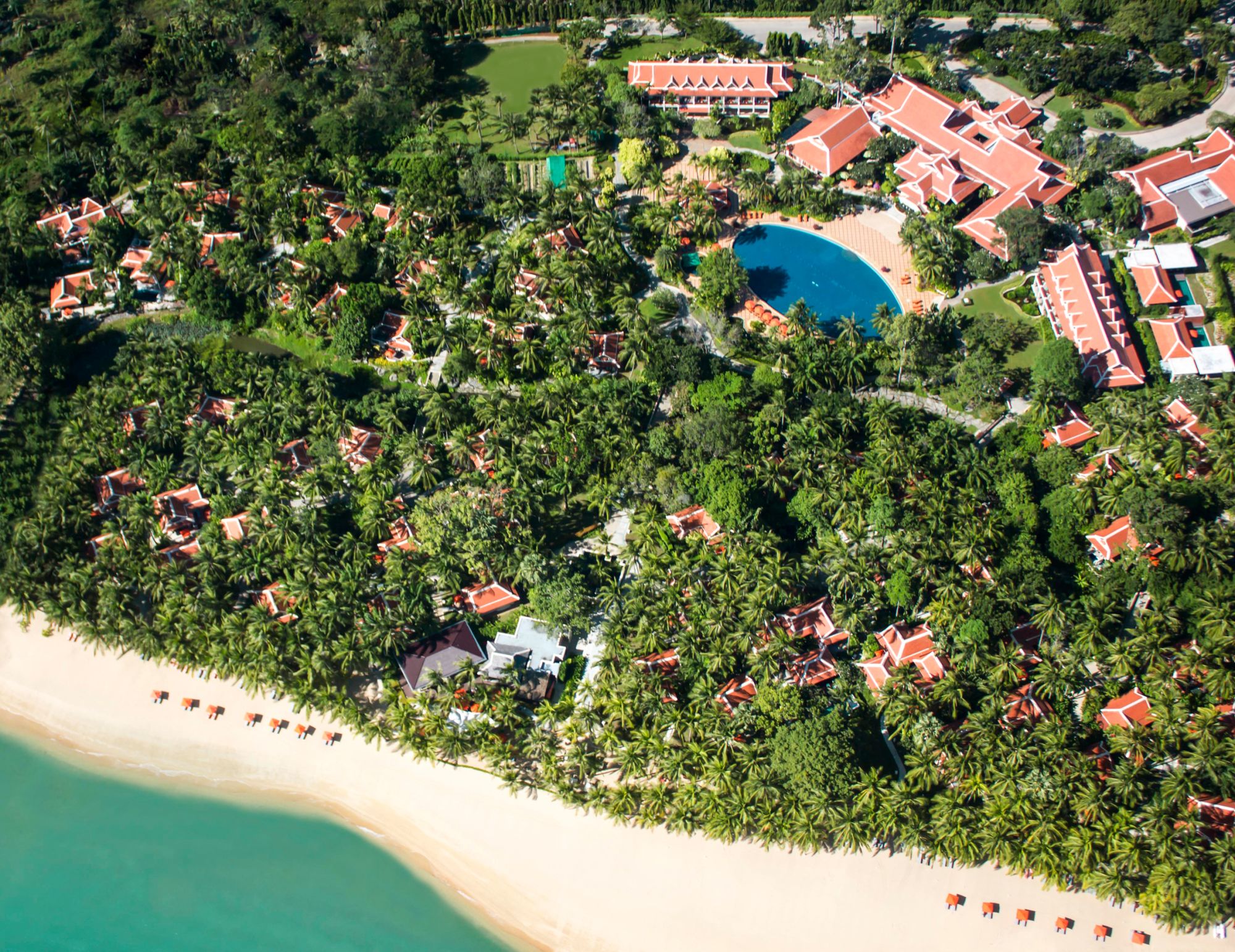 Santiburi Koh Samui in Ko Samui:  Aerial View
