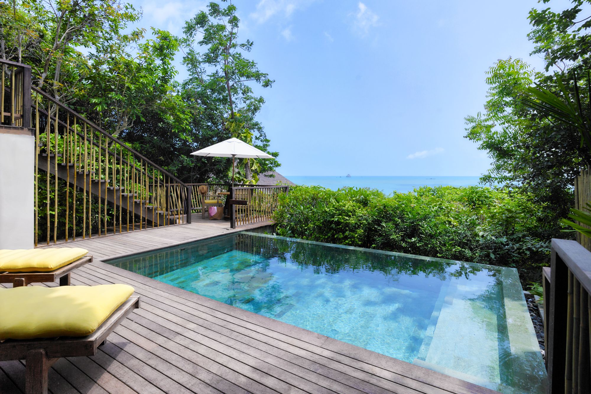 Six Senses Samui à Ko Samui: Ocean View Pool Deck