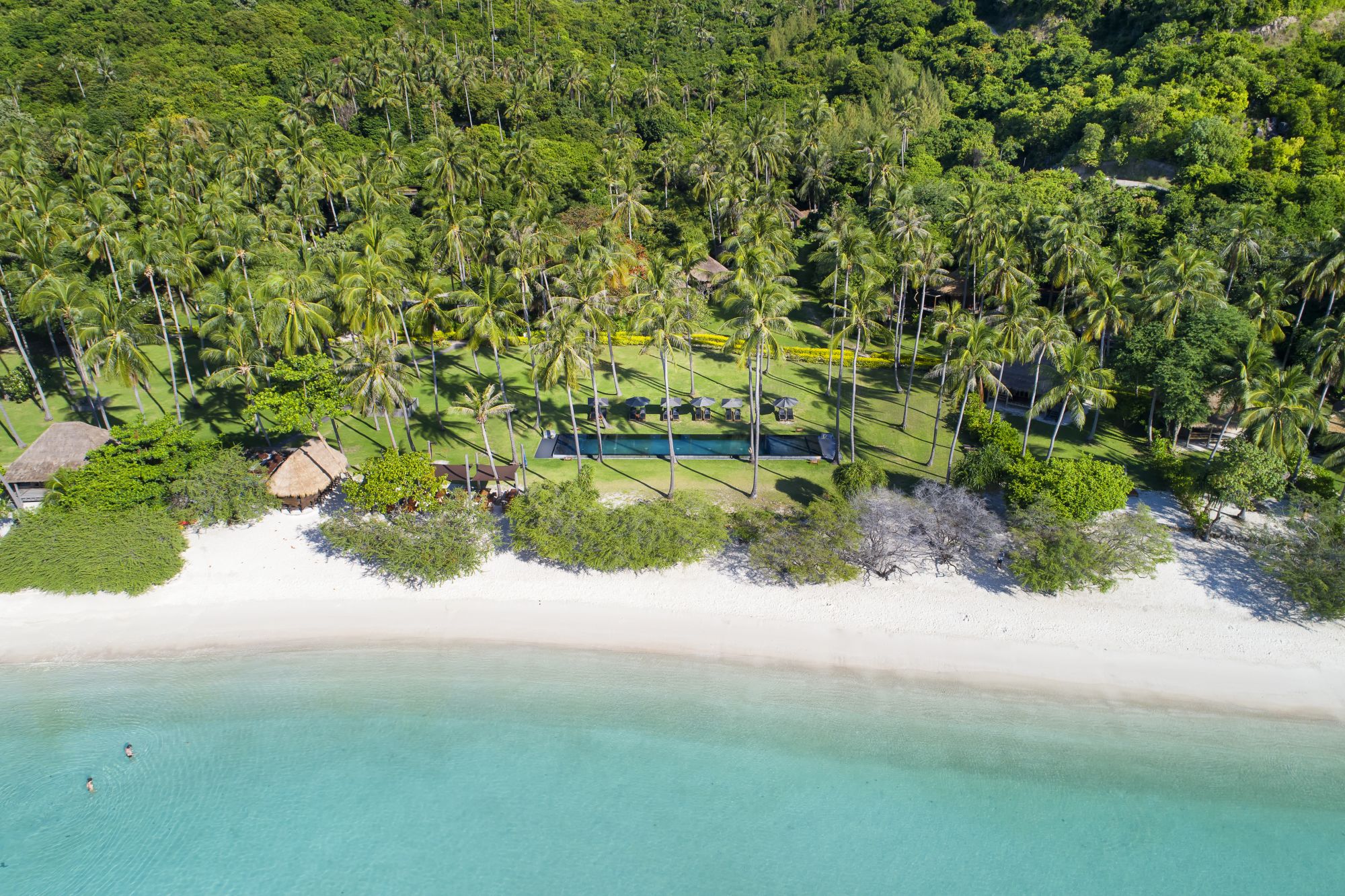 The Haad Tien Beach Resort in Ko Tao: Landscape
