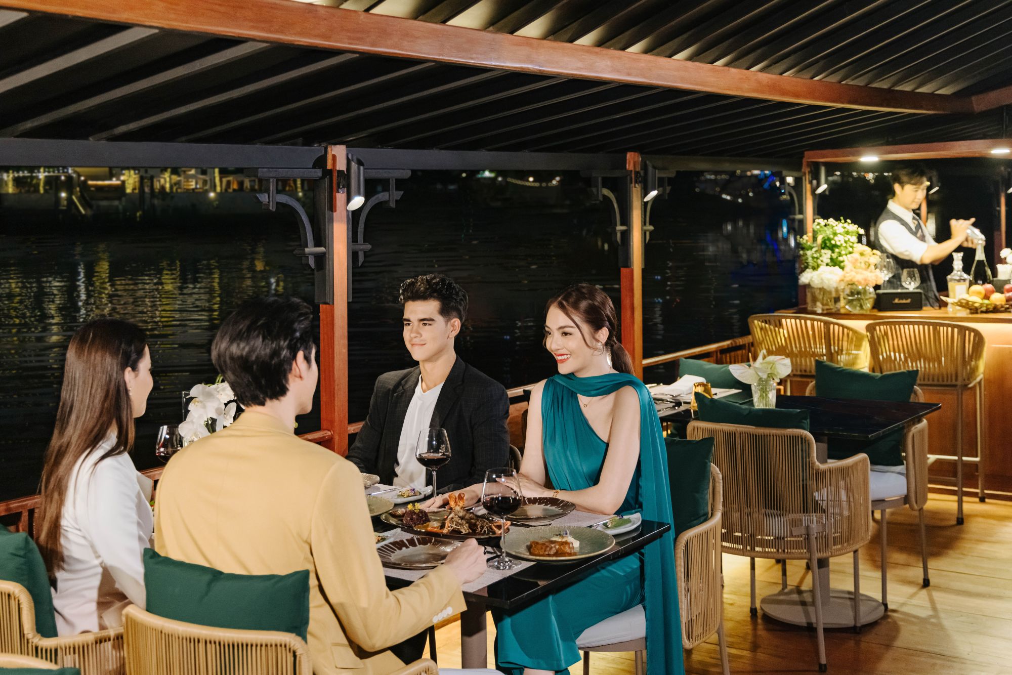 Anantara Chiang Mai Resort: Nam Jit River Cruise for Dinner