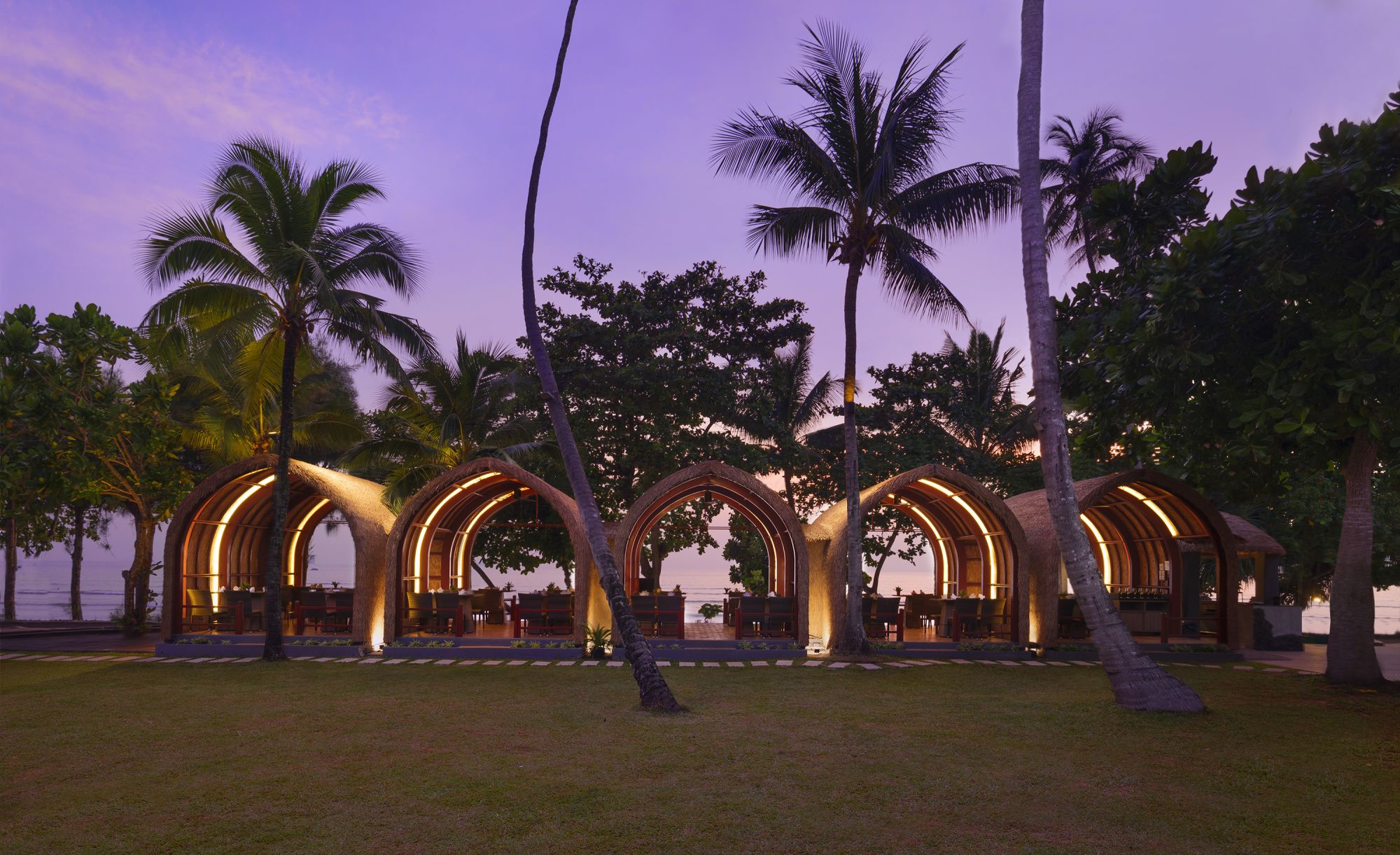 Aonang Villa Resort à Krabi: Lan Le Restaurant