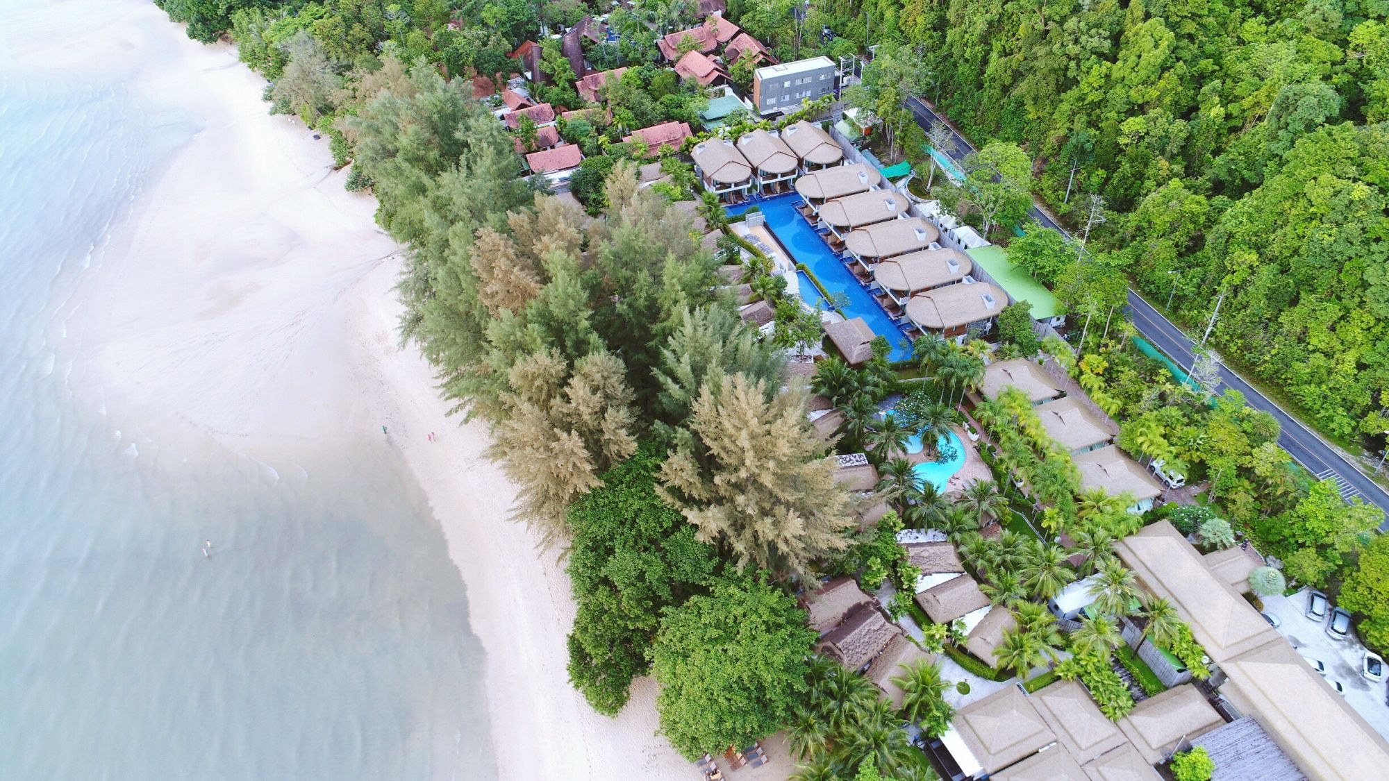 Tup Kaek Sunset Beach Resort in Krabi: Aerial View