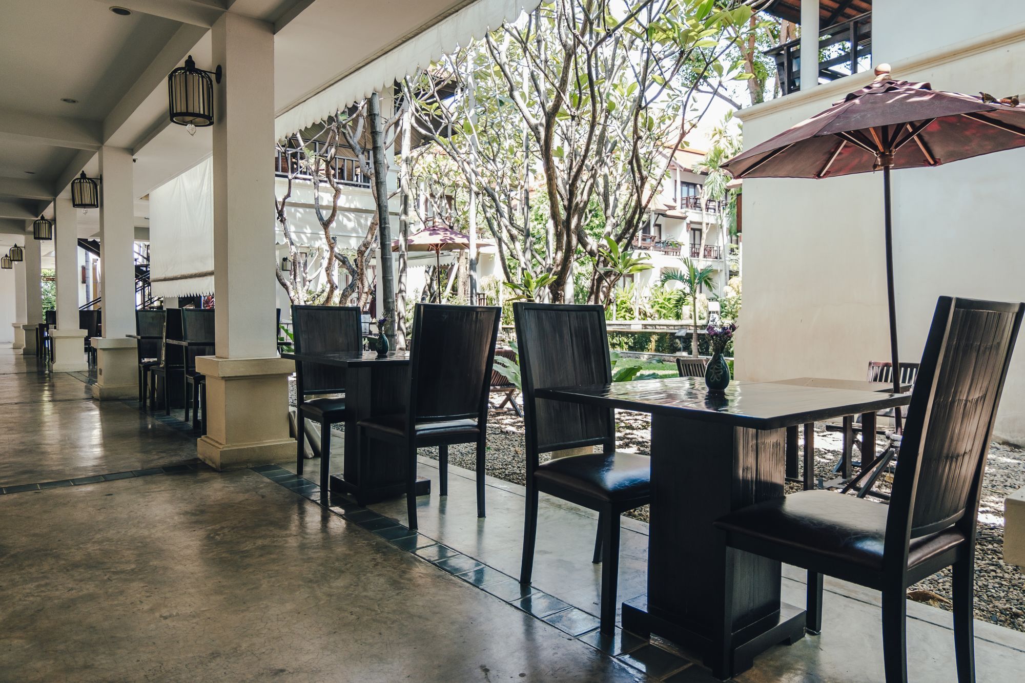 Bodhi Serene à Chiang Mai: Breakfast Area