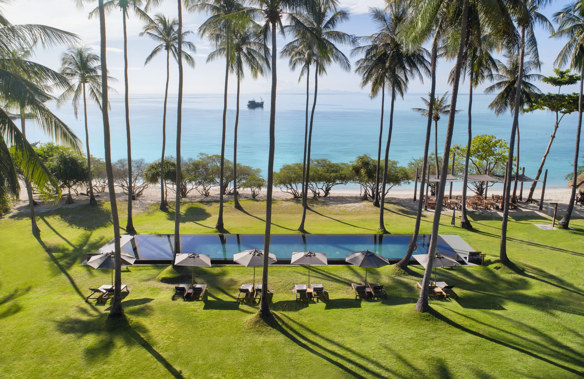 The Haad Tien Beach Resort in Ko Tao: Swimming Pool (The Haad Tien Beach Resort)