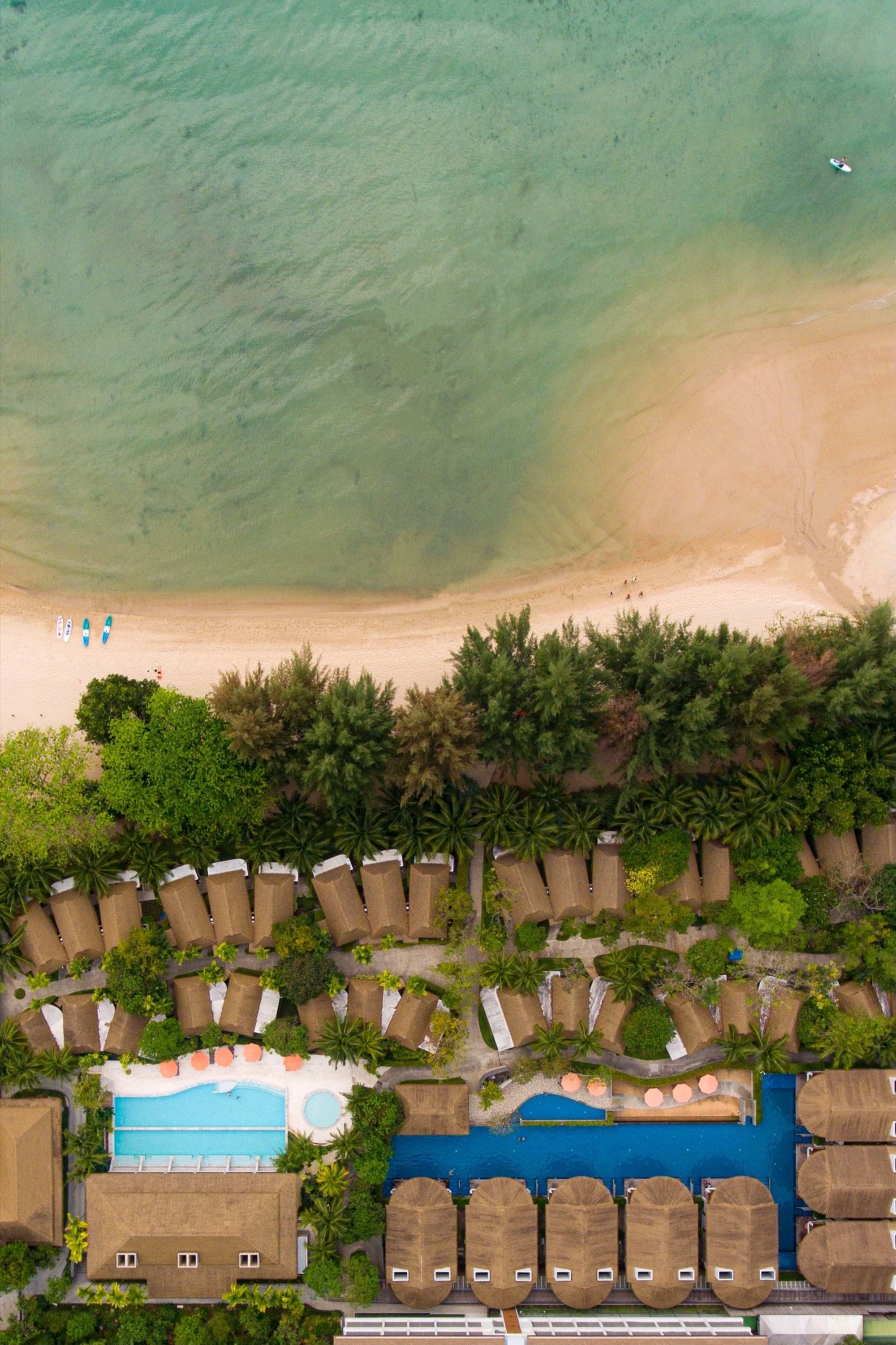 Tup Kaek Sunset Beach Resort in Krabi: Overview Areal