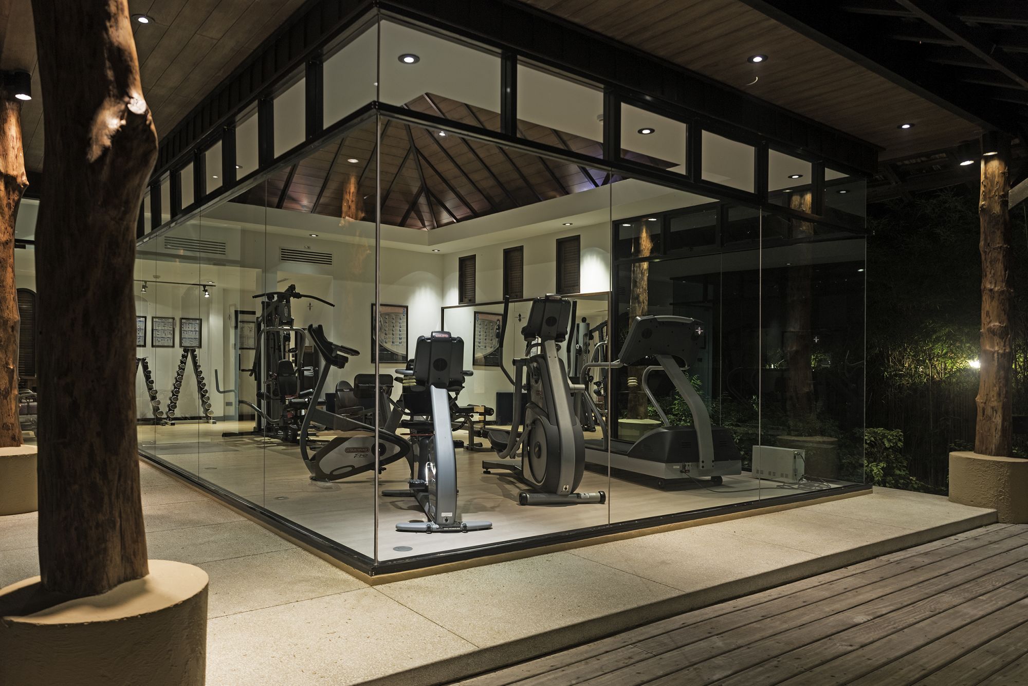 Paradee in Ko Samed: Gym