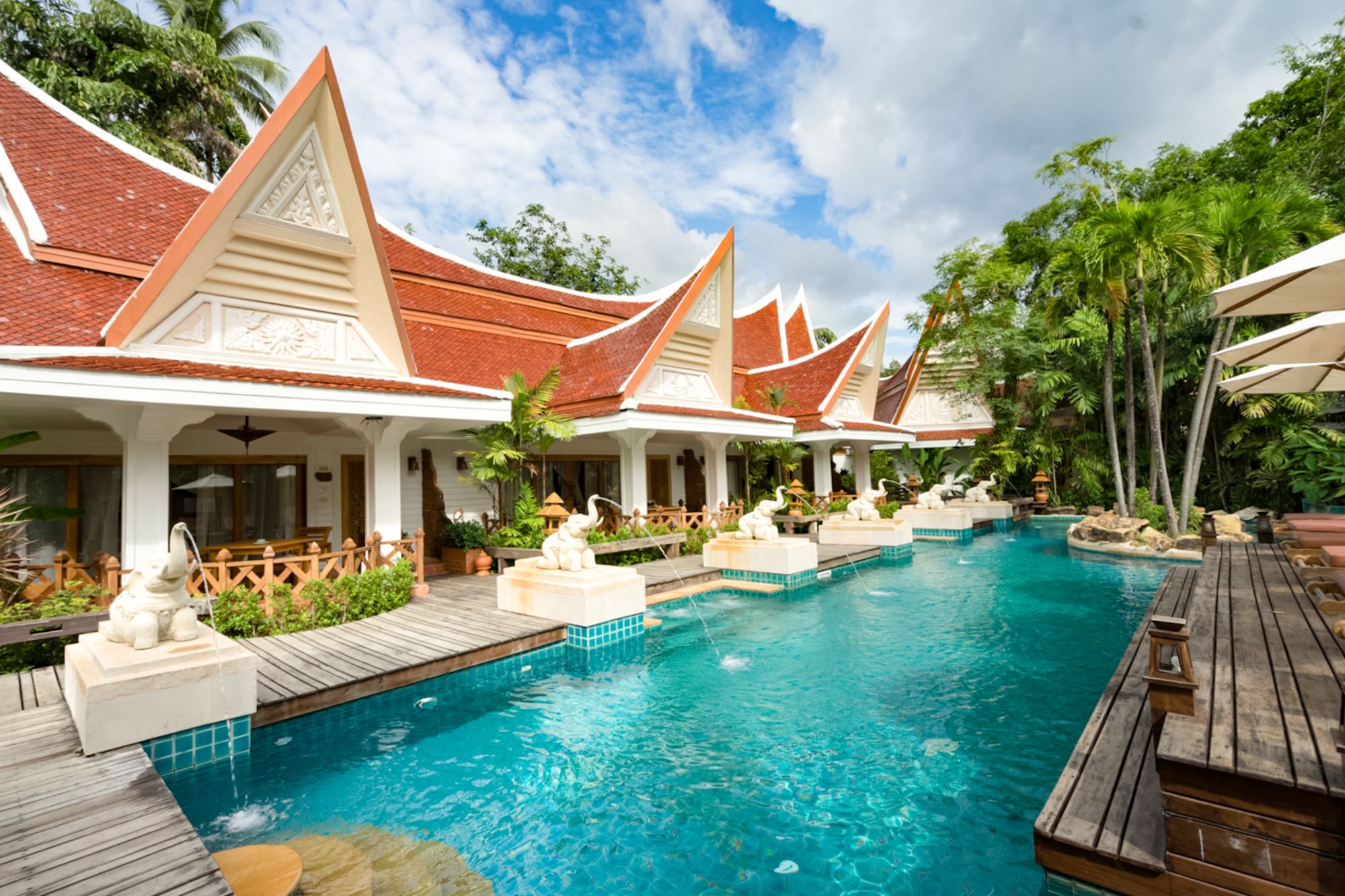 Santhiya Tree Koh Chang Resort à Ko Chang: Villa Pool Access