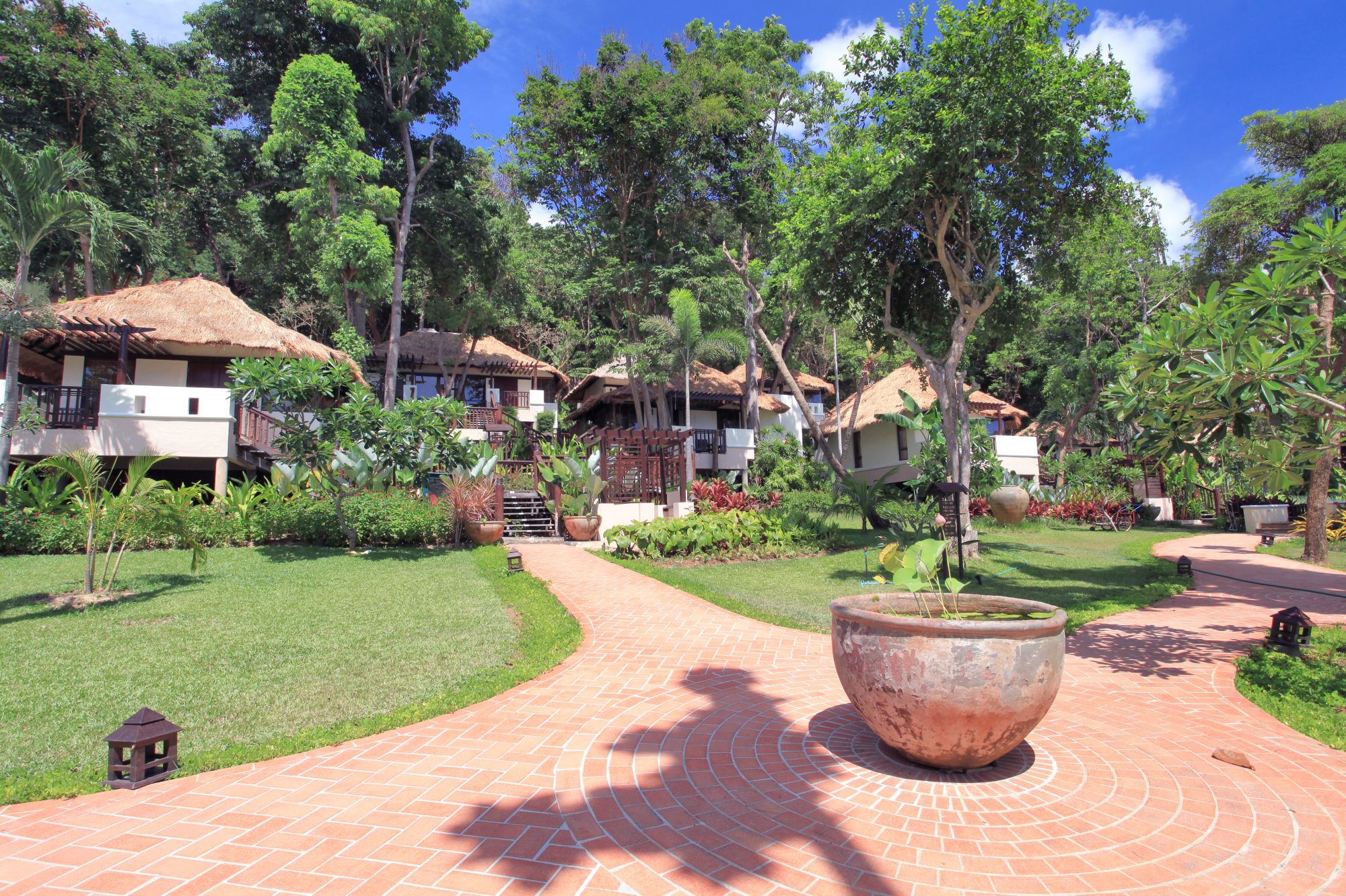 Le Vimarn Cottages & Spa in Ko Samed: Resort area