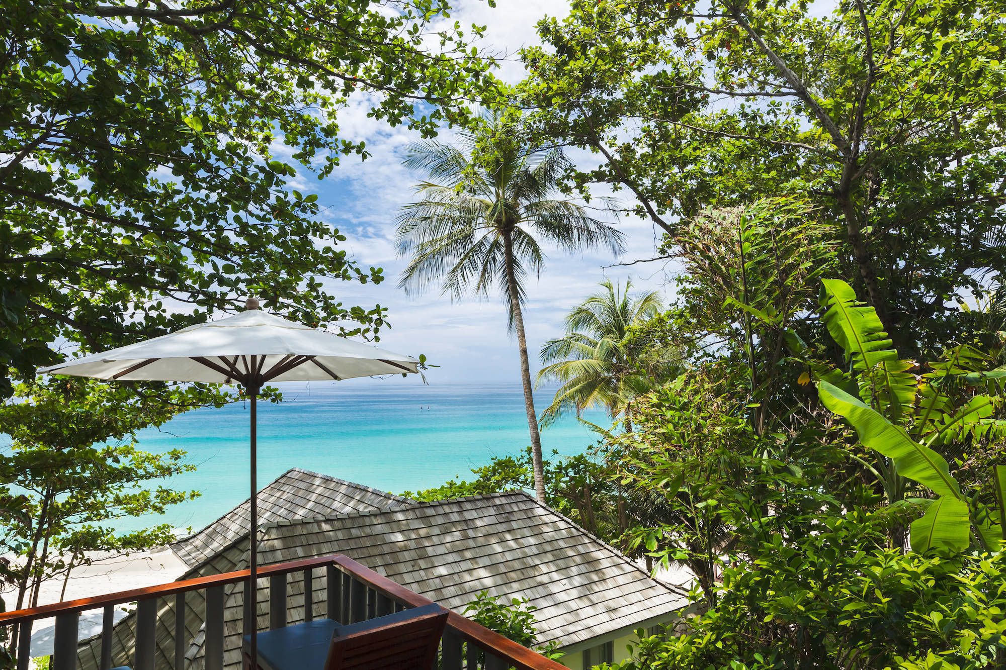 The Surin Phuket: View to the beach