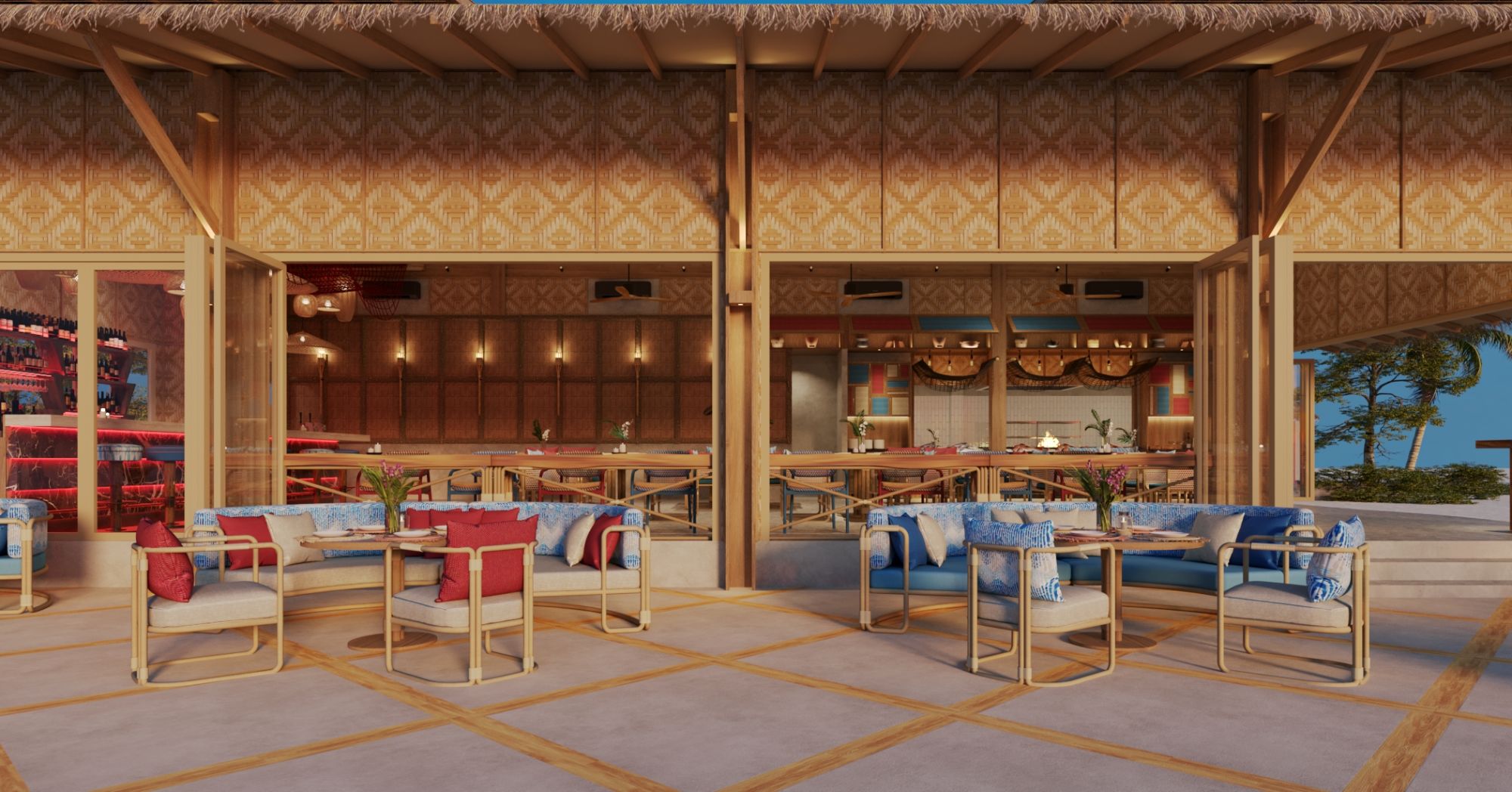 OUTRIGGER Phi Phi Island Resort à Ko Phi Phi: Restaurant