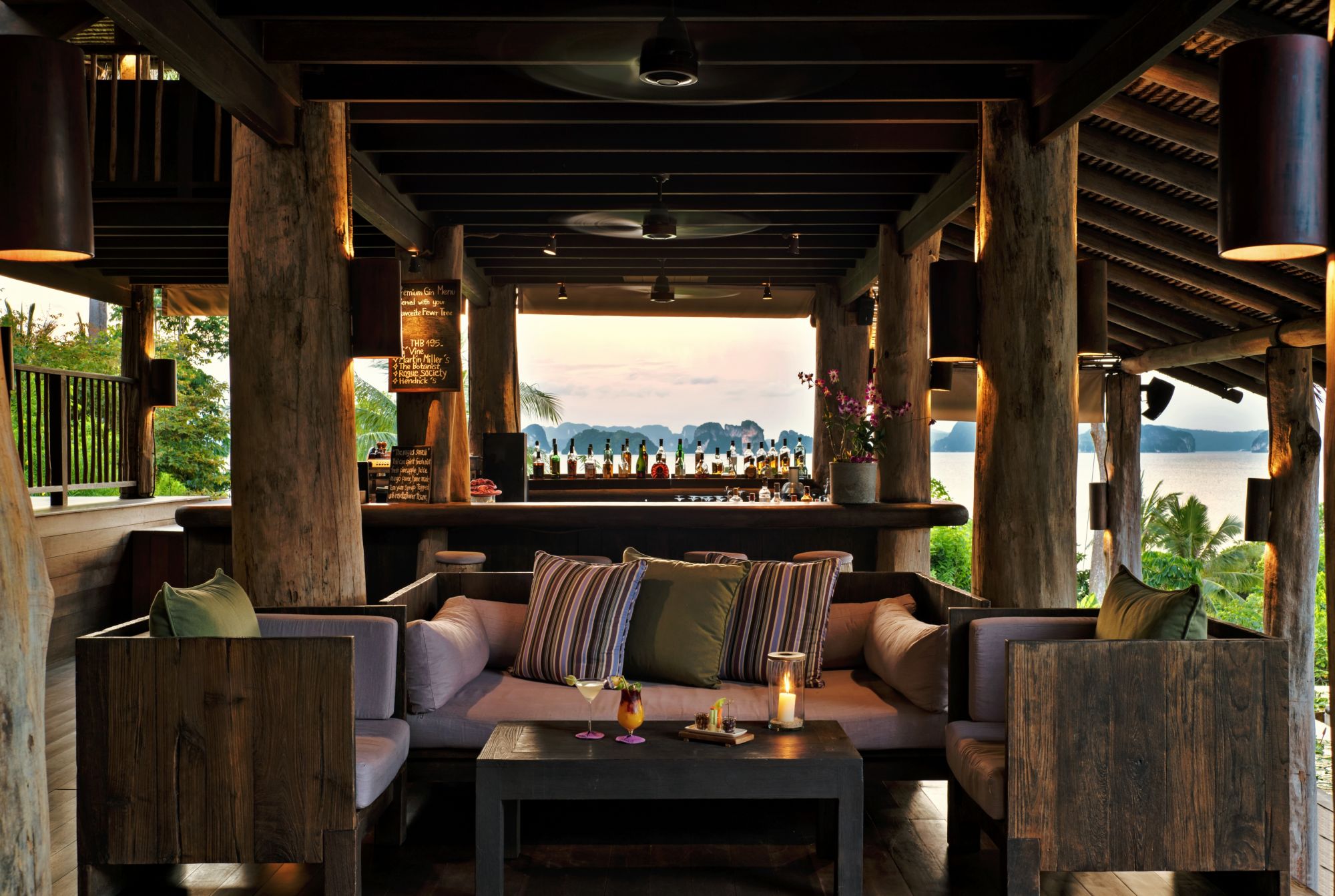 Six Senses Yao Noi à Ko Yao: The Den bar
