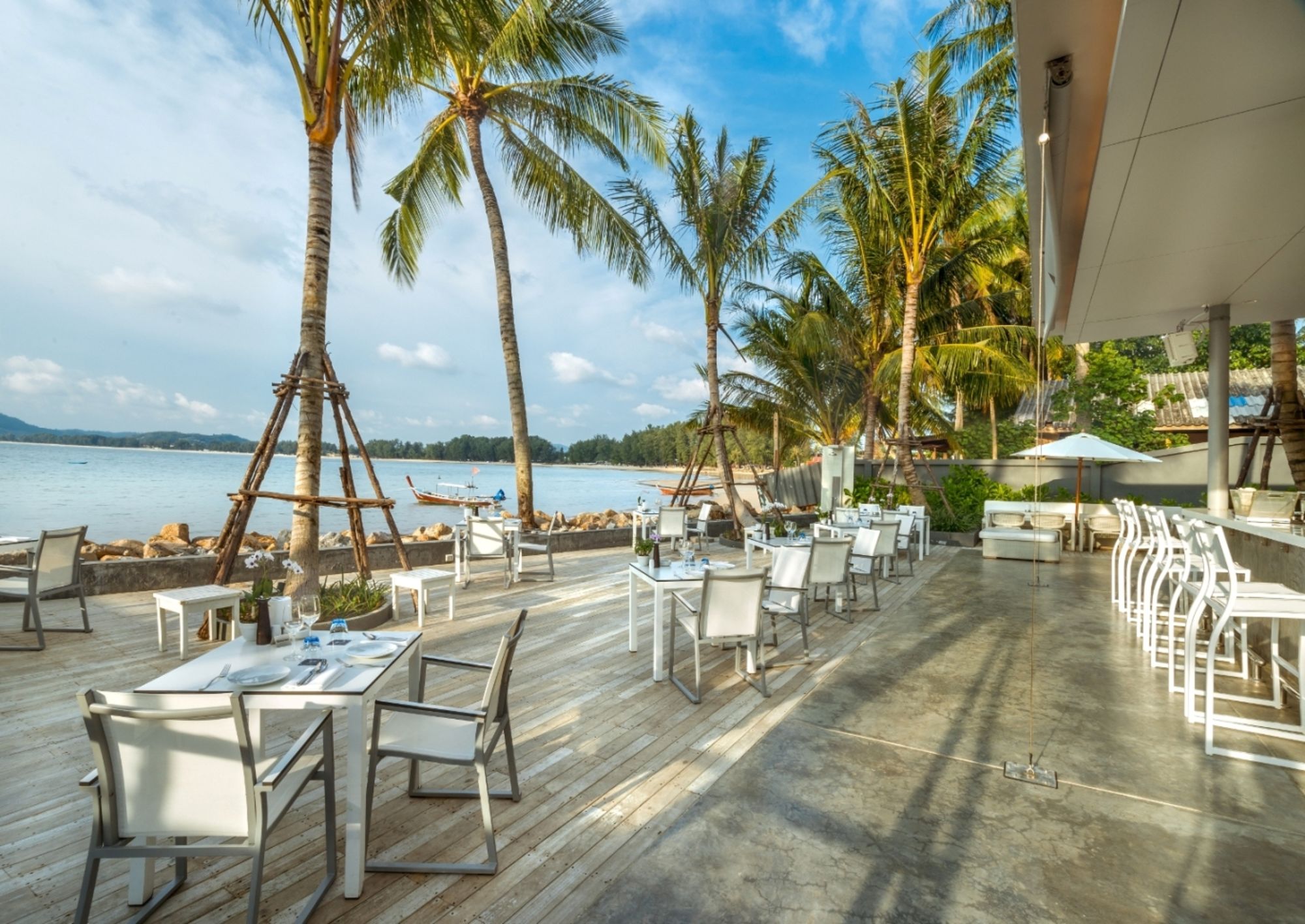 Twinpalms Surin Beach Phuket: Palm Seafood Restaurant