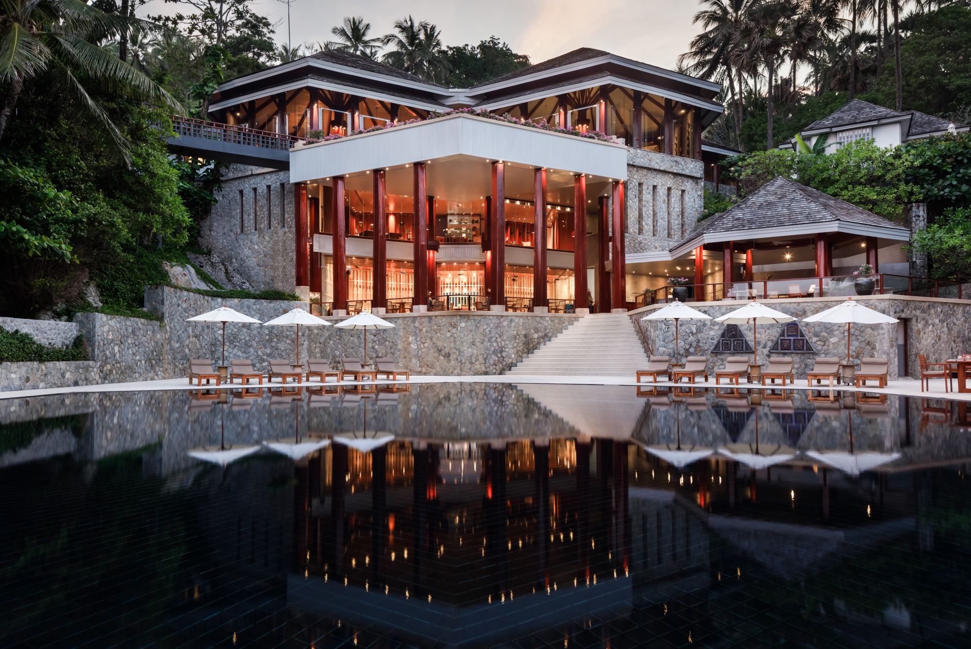 The Surin Phuket: Pool & Restaurant