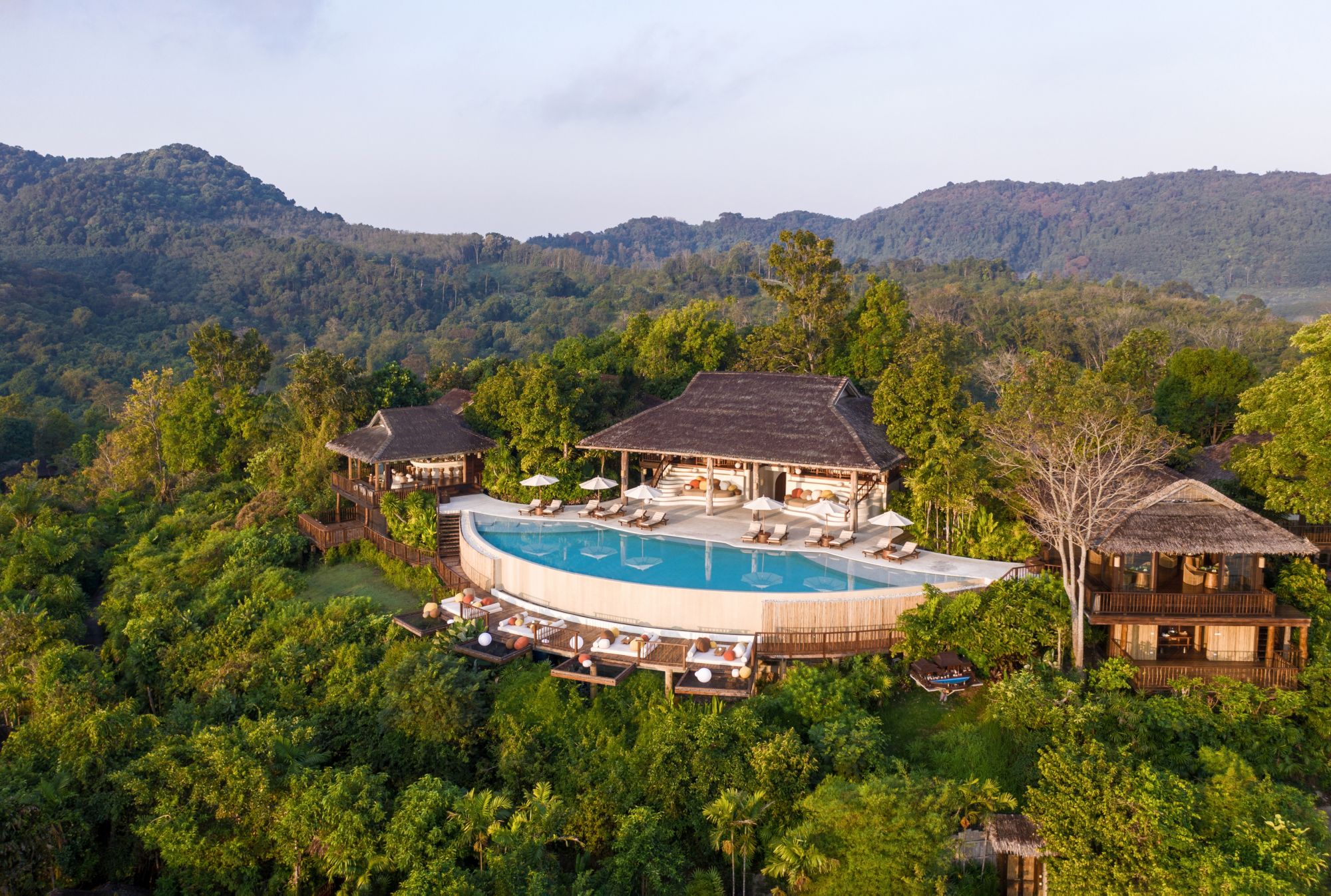 Six Senses Yao Noi à Ko Yao: The Hilltop Aerial View