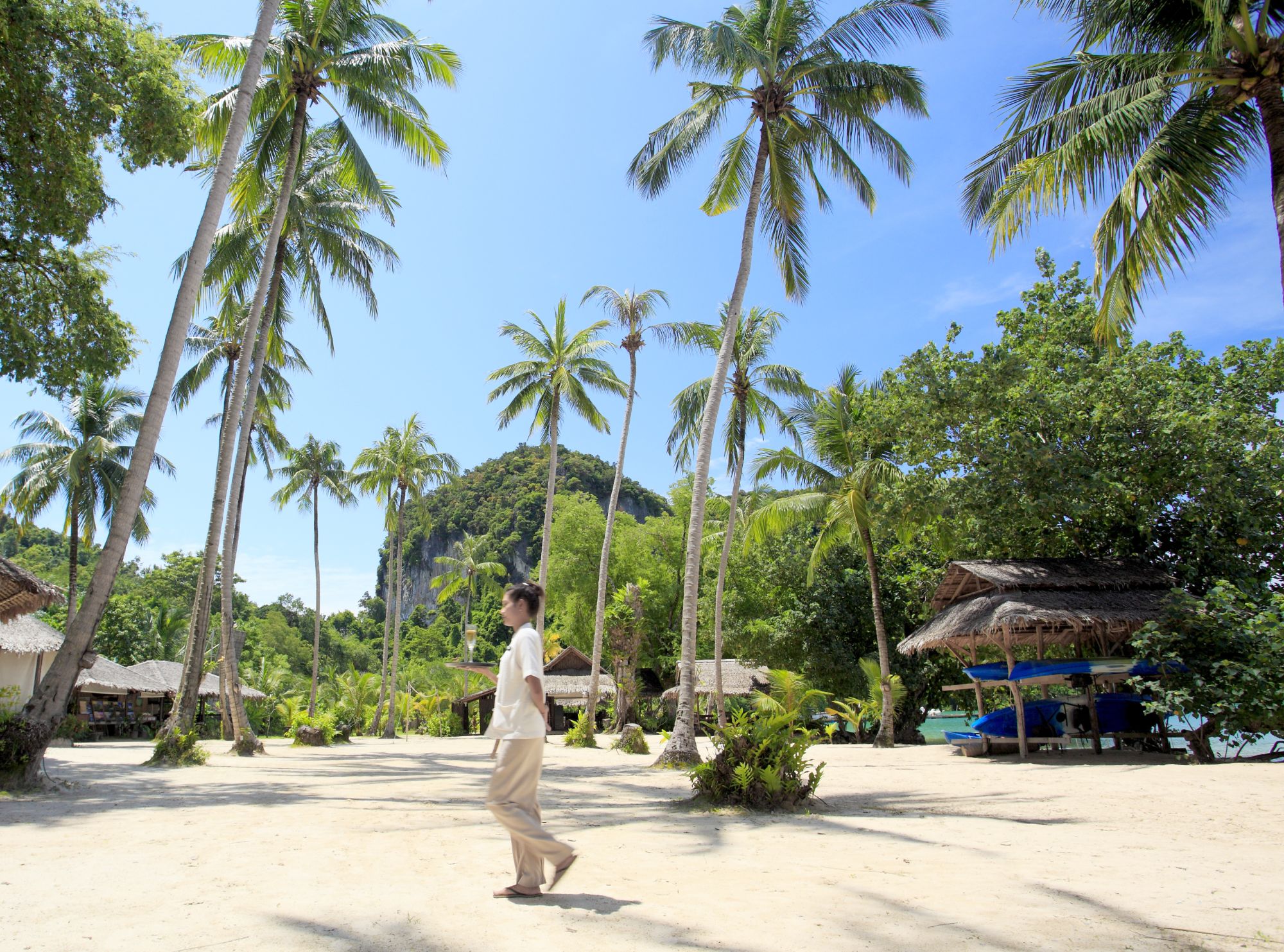 Paradise Koh Yao in Ko Yao: Service under the palms
