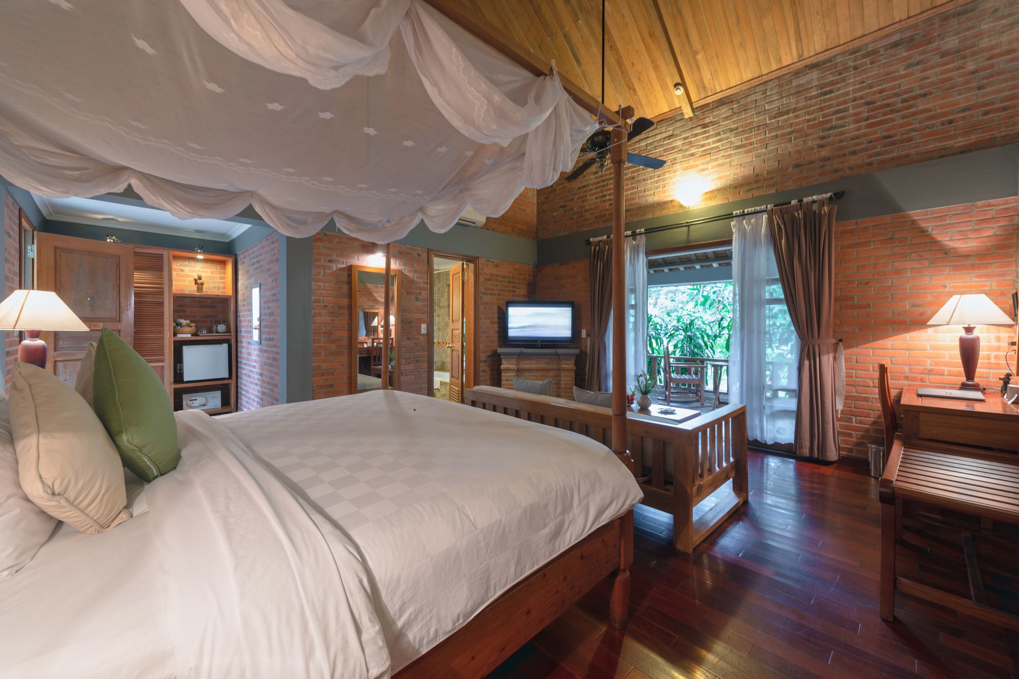 Pilgrimage Village à Hué:  Honeymoon Bungalow