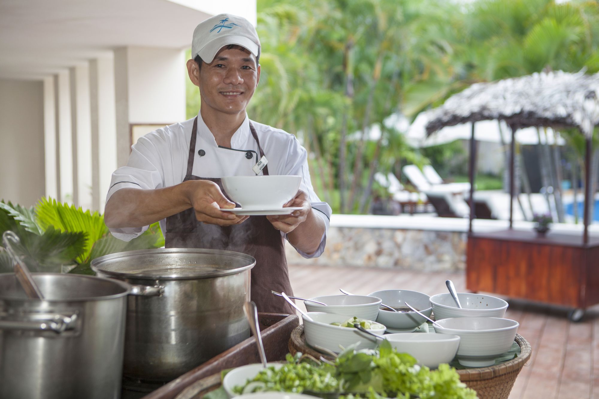 Blue Ocean Resort in Phan Thiet: Breakfast Hot Station