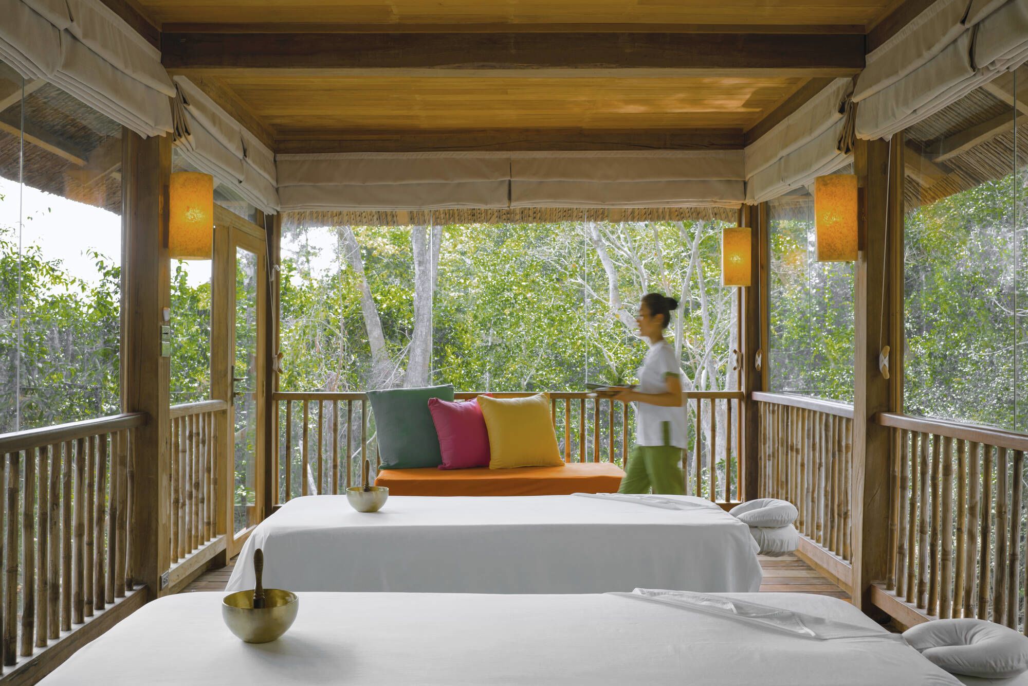 Six Senses Ninh Van Bay in Nha Trang: Spa treatment room