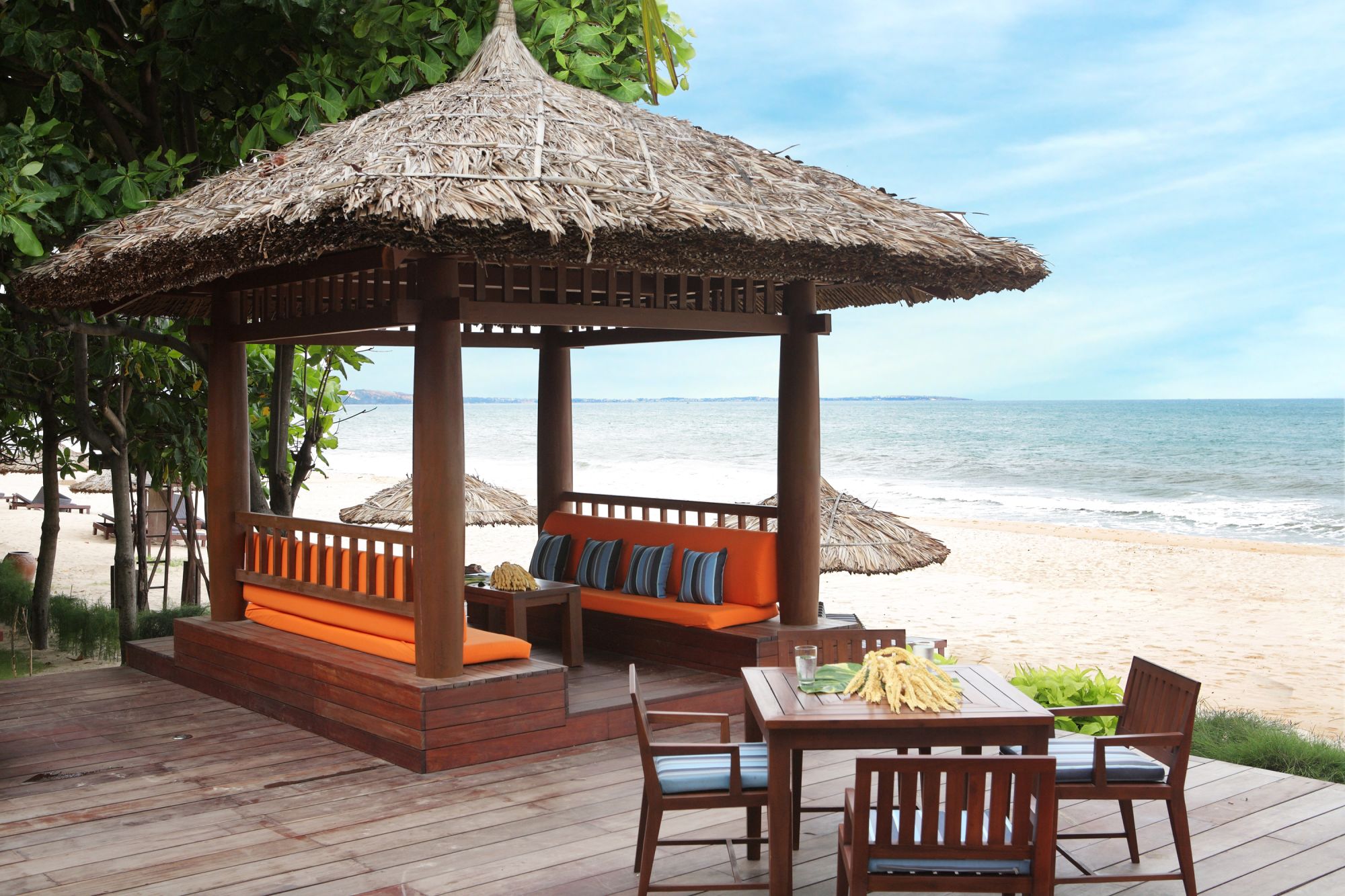 Blue Ocean Resort in Phan Thiet: Outdoor dining