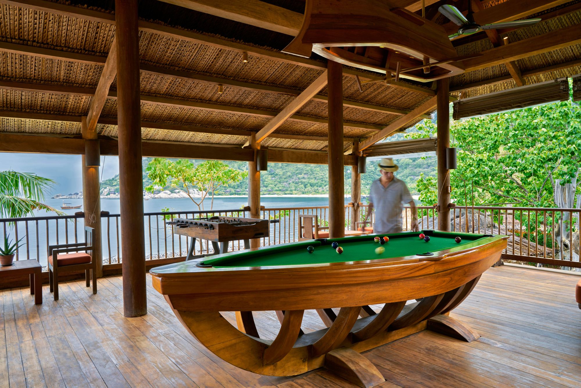 Six Senses Ninh Van Bay in Nha Trang: Pool table