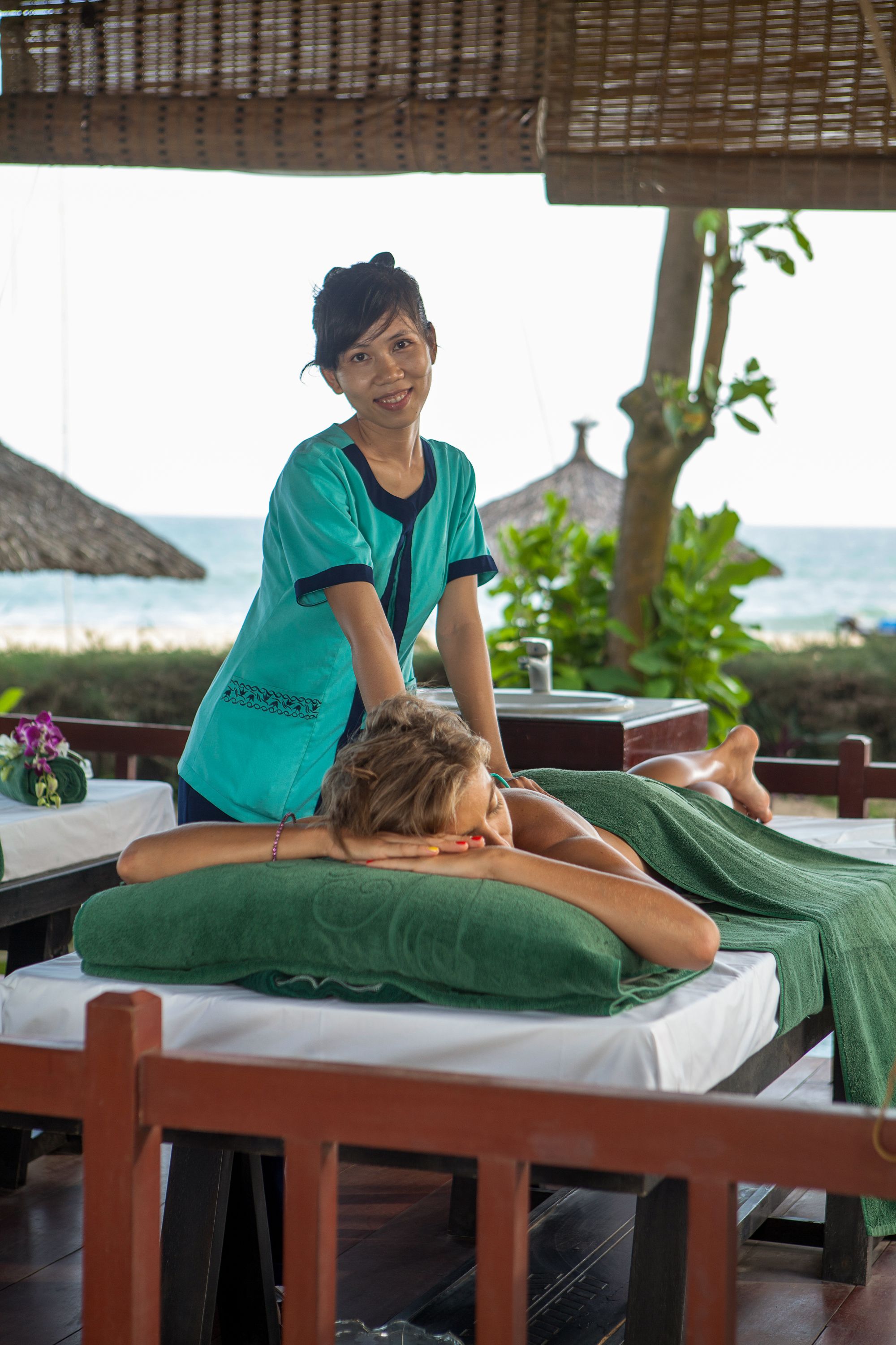 Blue Ocean Resort in Phan Thiet: Sala Massage