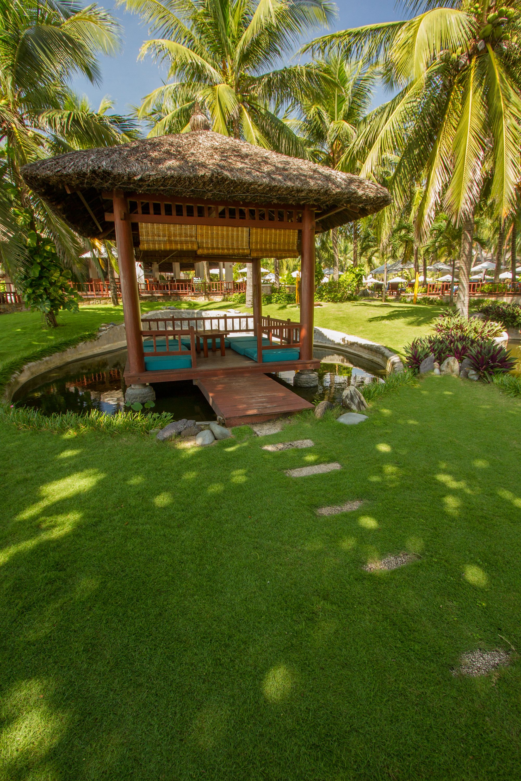 Blue Ocean Resort in Phan Thiet: Sala Island in the Garden