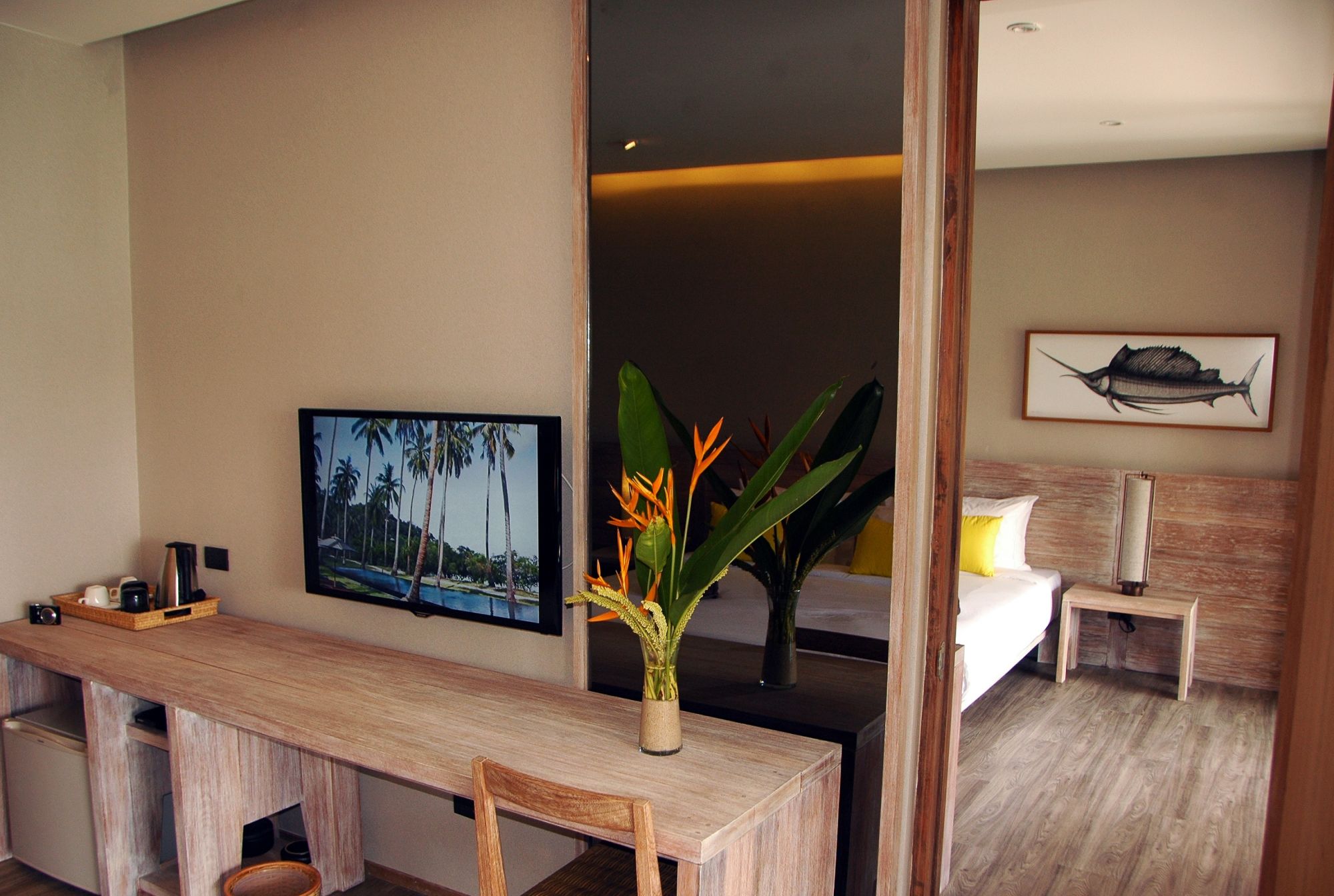 The Beach Club by Haadtien in Ko Tao: Ocean Balcony