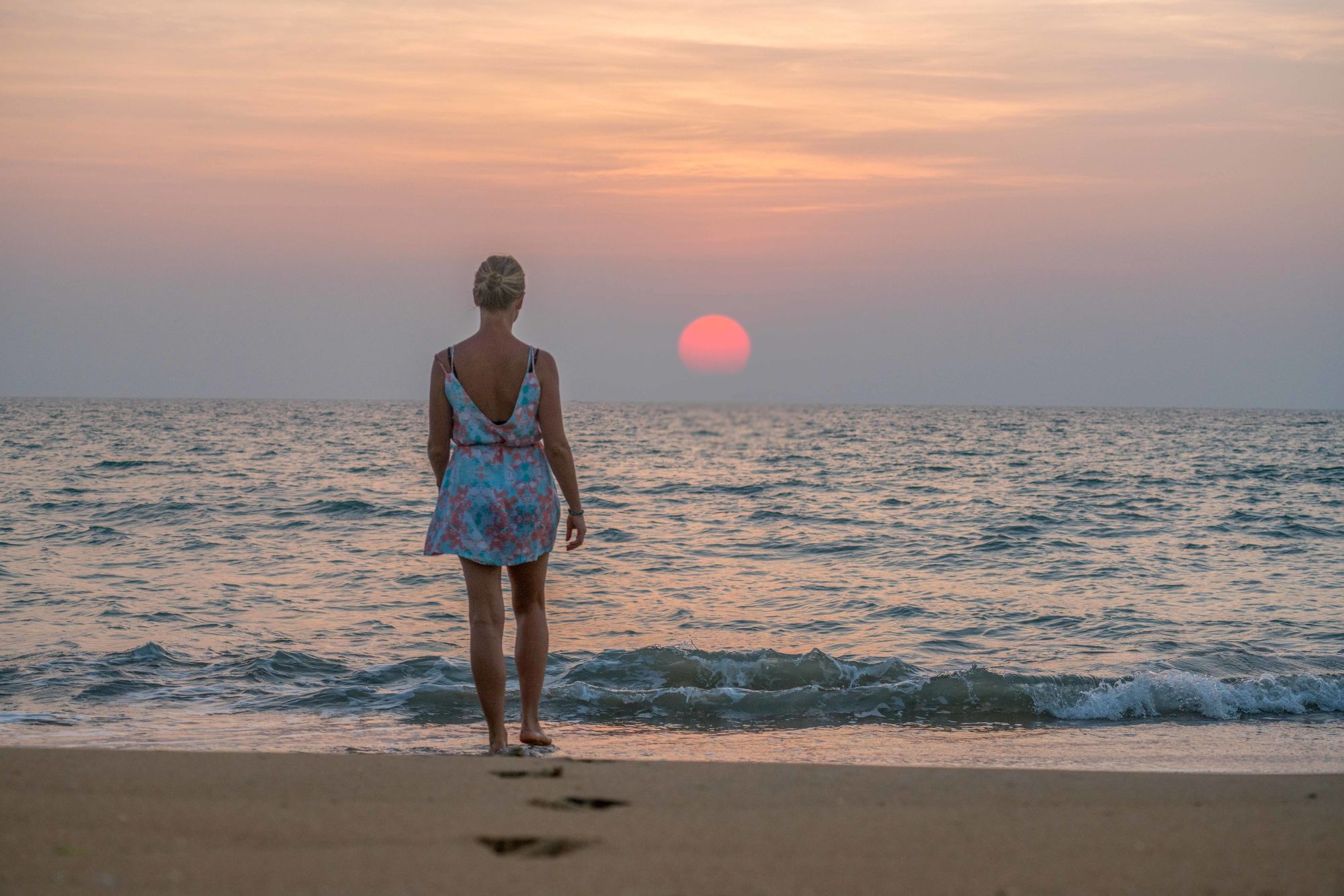 Elements Beach & Nature Resort à Kalpitiya: Sunset