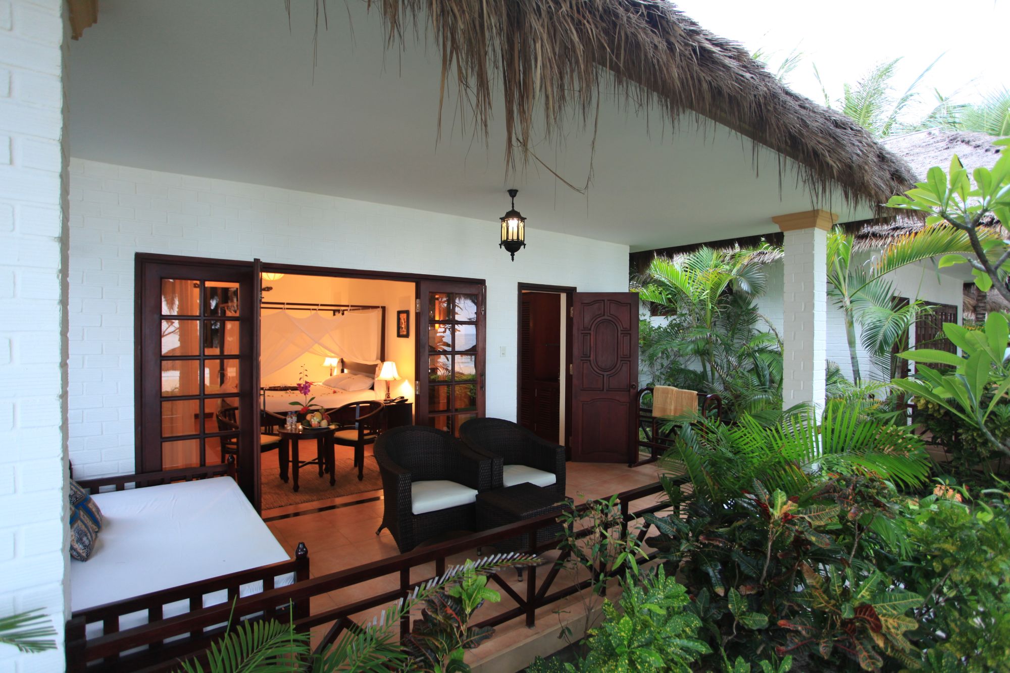 Cham Villas in Phan Thiet:  Garden Villa | Patio