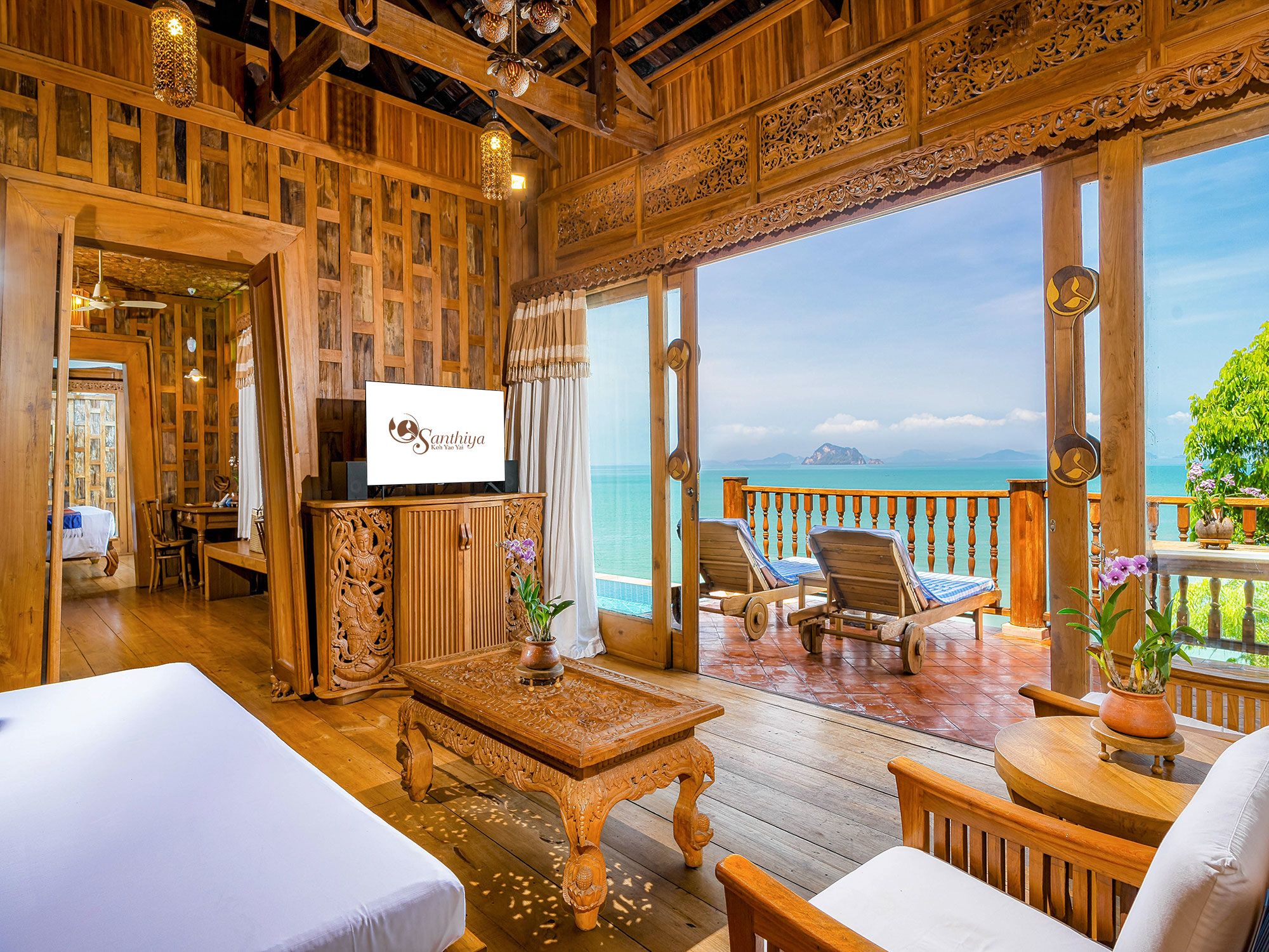 Santhiya Koh Yao Yai Resort & Spa in Ko Yao:  2-Bedroom Seawater Pool Villa