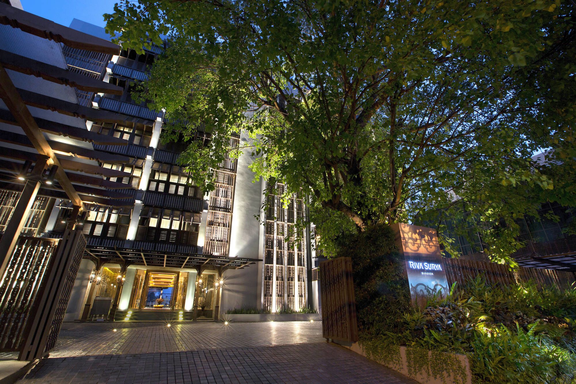 Riva Surya à Bangkok: Facade