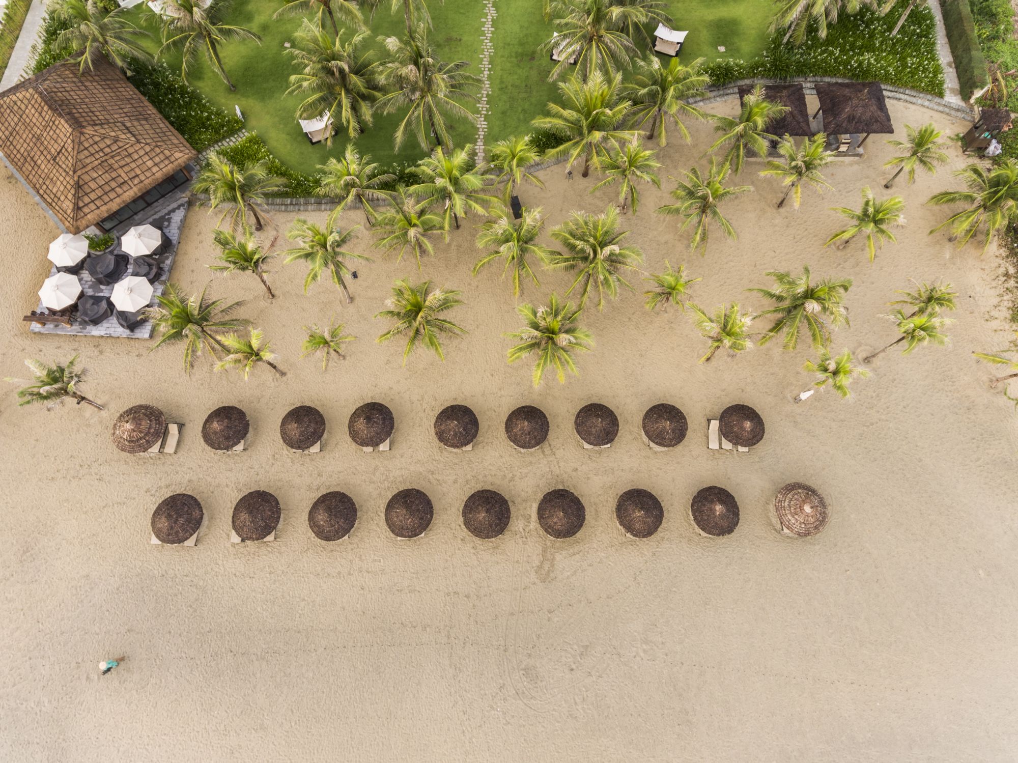 Boutique Hoi An Resort: Aerial View Beach