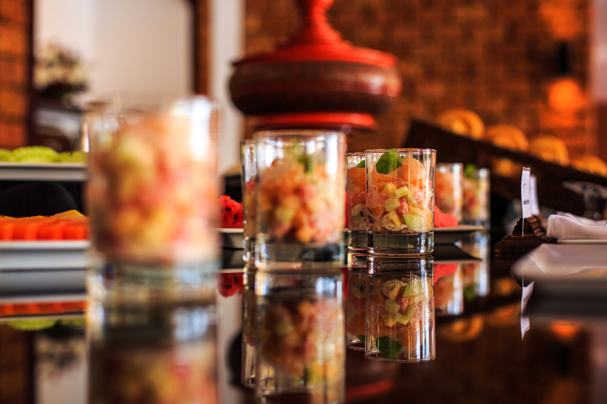 Bagan Lodge: Buffet