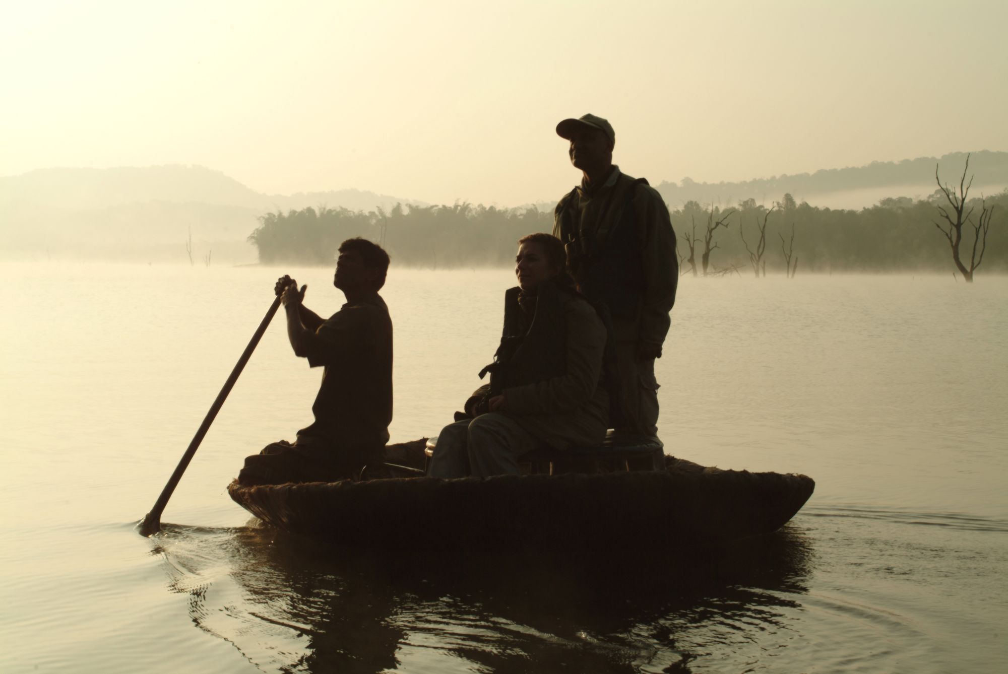 Evolve Back Kuruba Safari Lodge in Nagarhole Nationalpark: Coracle on Kabini
