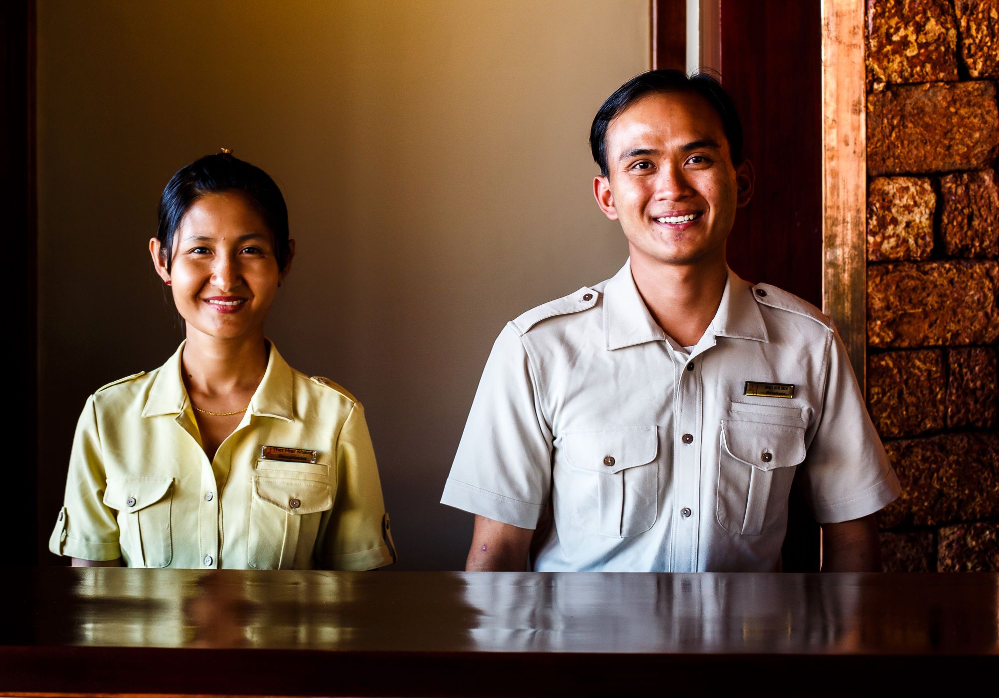 Bagan Lodge: Reception