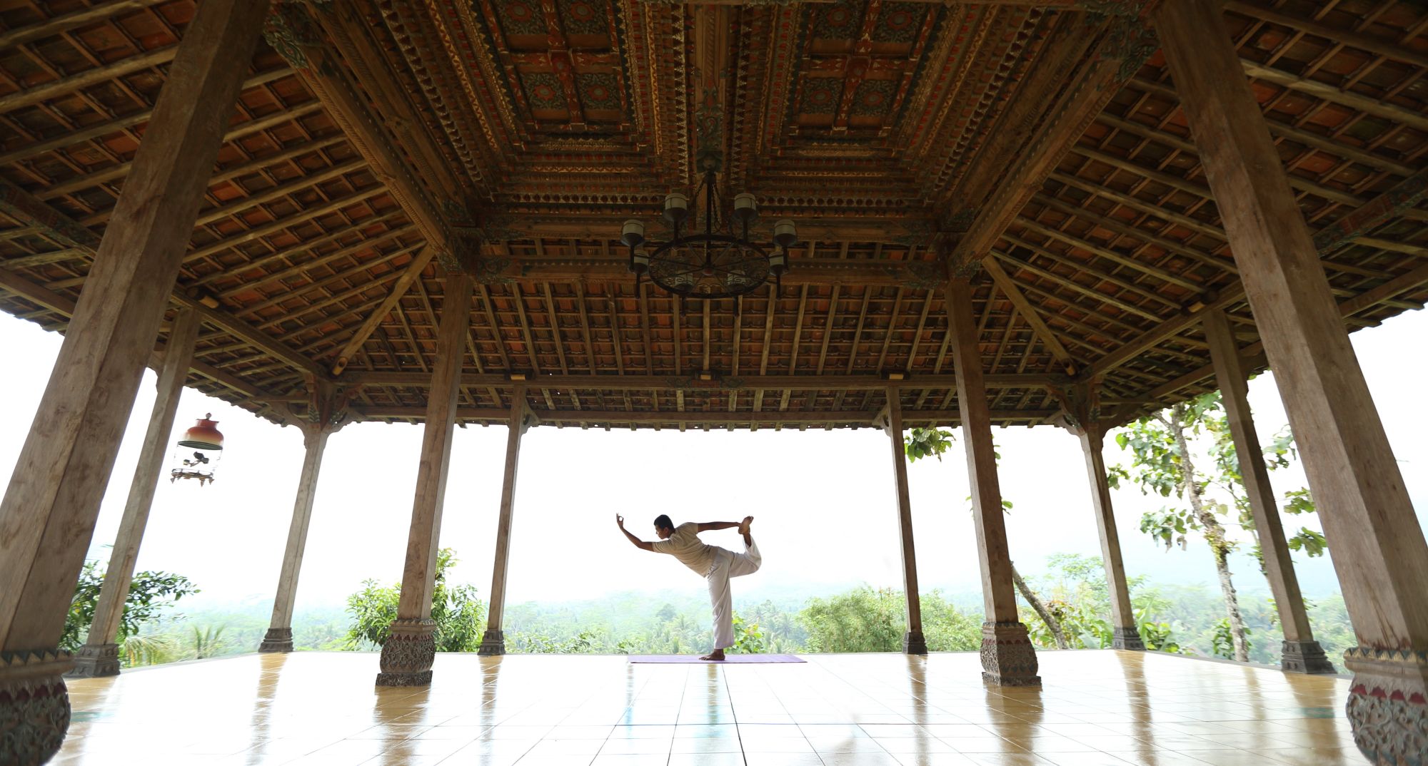 Plataran Borobudur Resort & Spa in Yogyakarta: Yoga