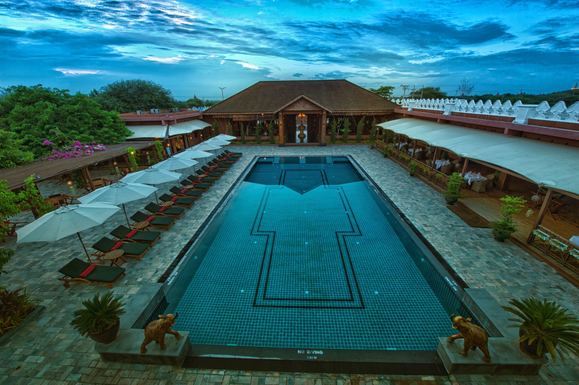Bagan Lodge: Swimming Pool