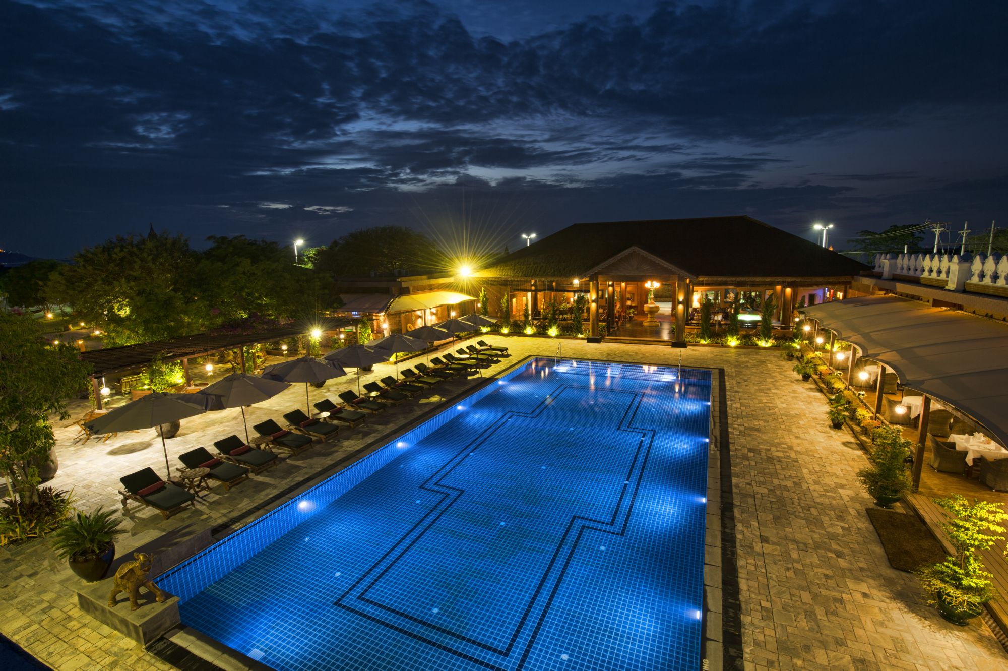 Bagan Lodge: Swimming Pool