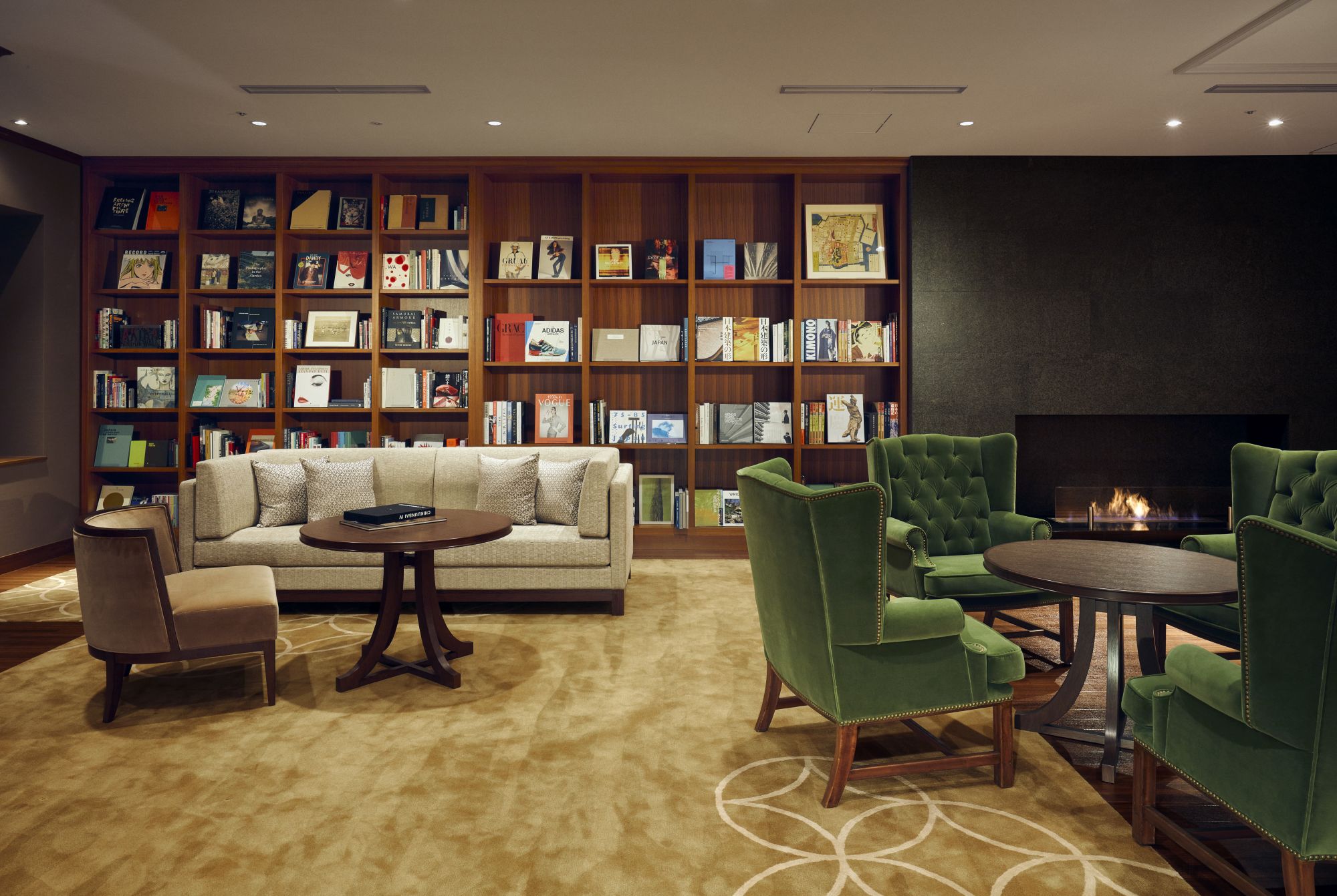 Shiba Park Hotel à Tokyo: Library Lounge