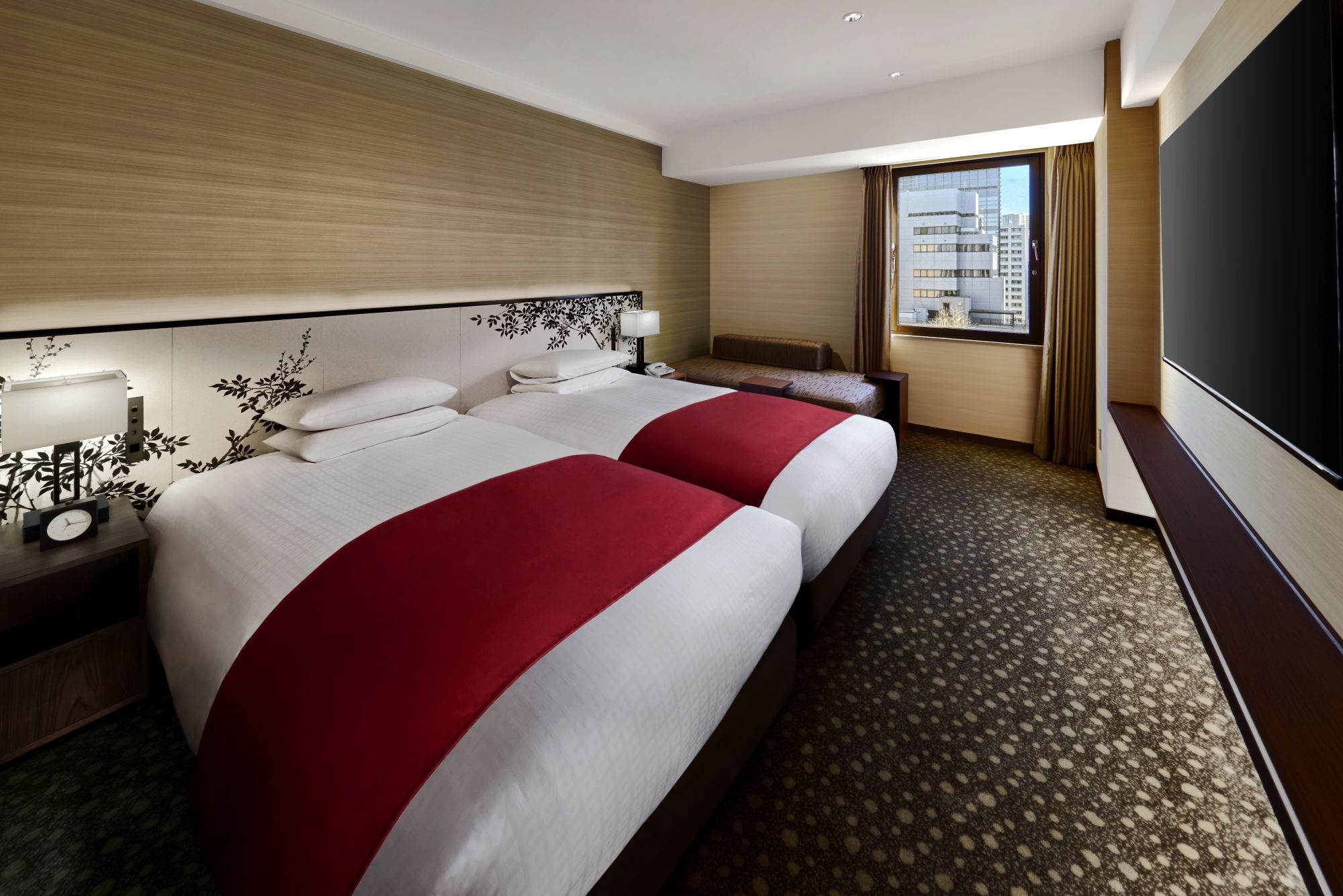 Shiba Park Hotel à Tokyo: Junior Suite Bed Room
