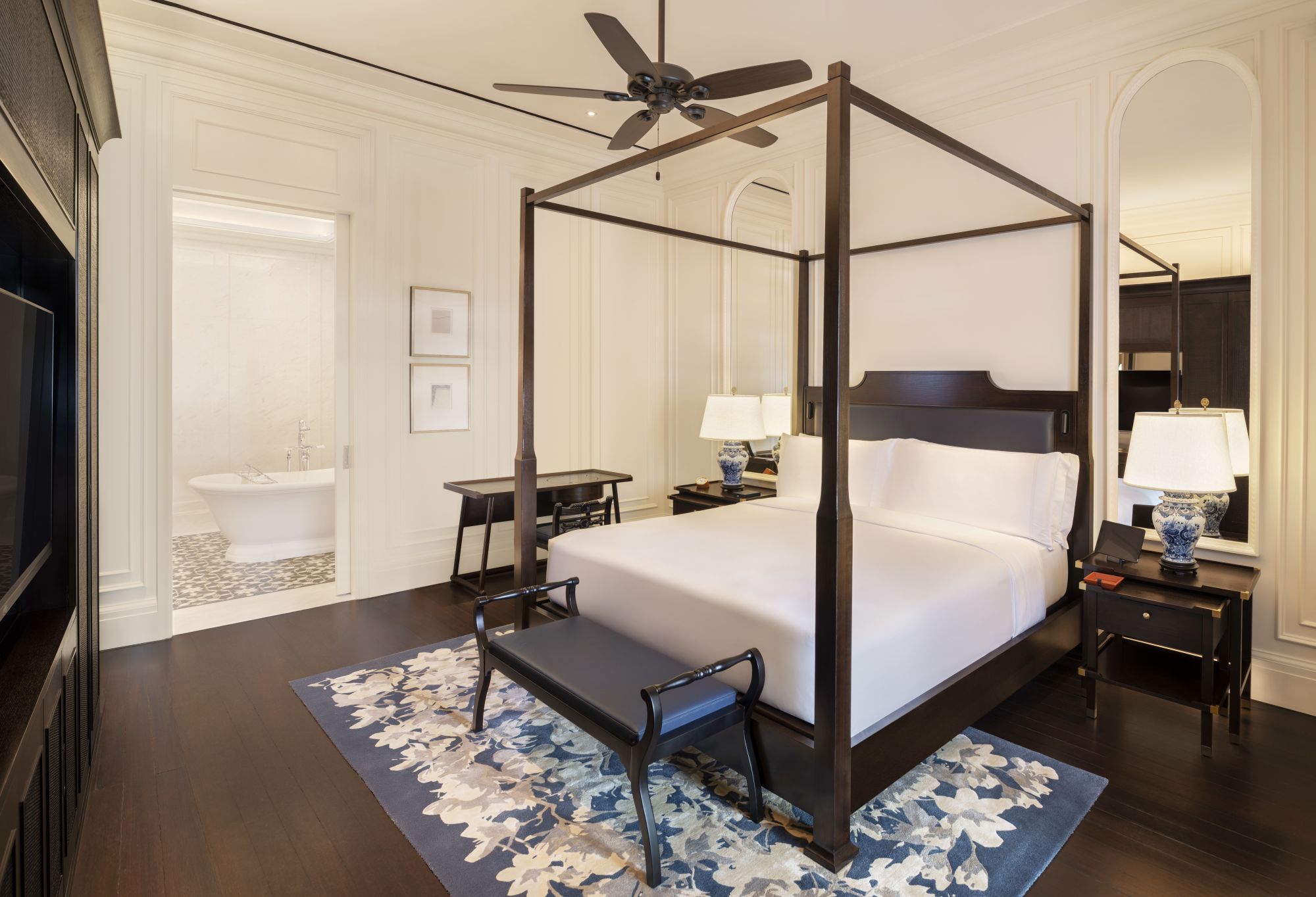 Raffles Singapore à Singapour: Courtyard Suite | Bedroom