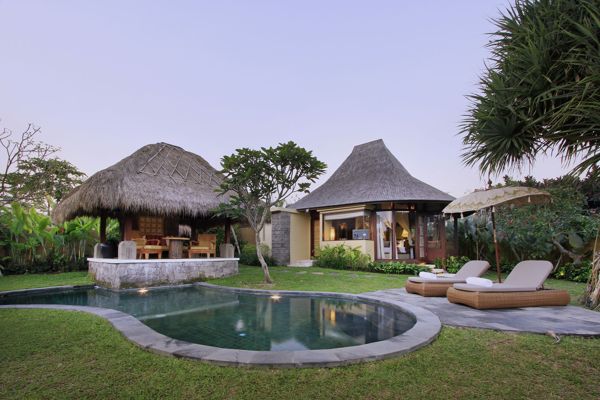 WakaGangga in Südbali: Pool Villa Exterior