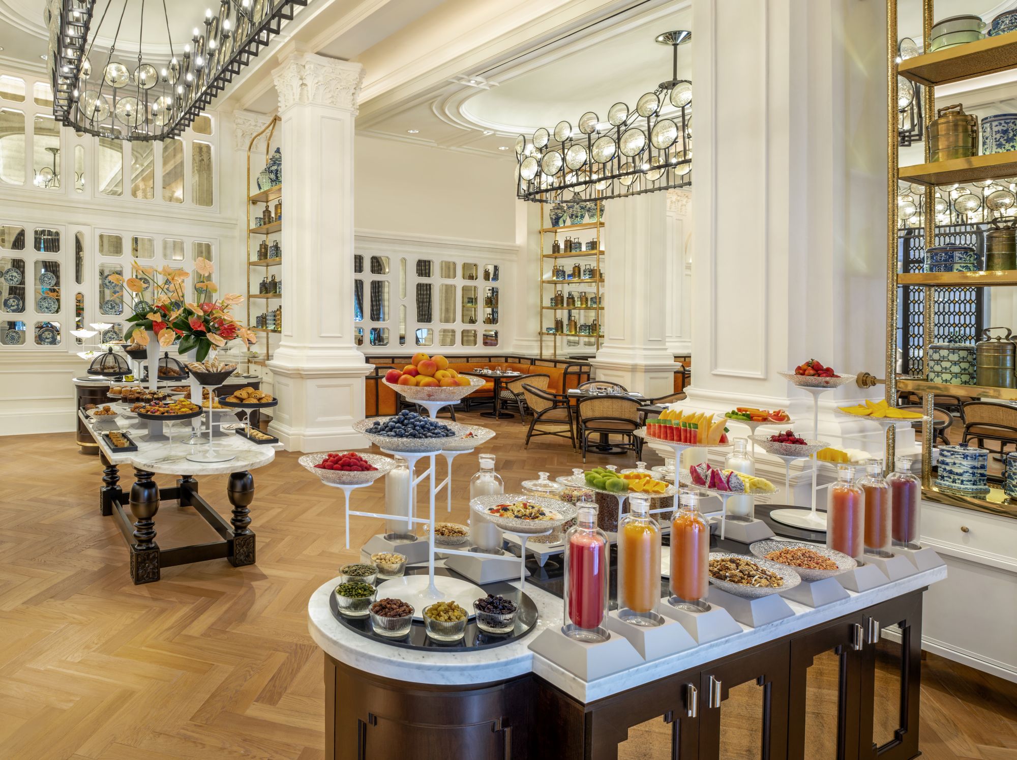 Raffles Singapore à Singapour: Tiffin Room Breakfast