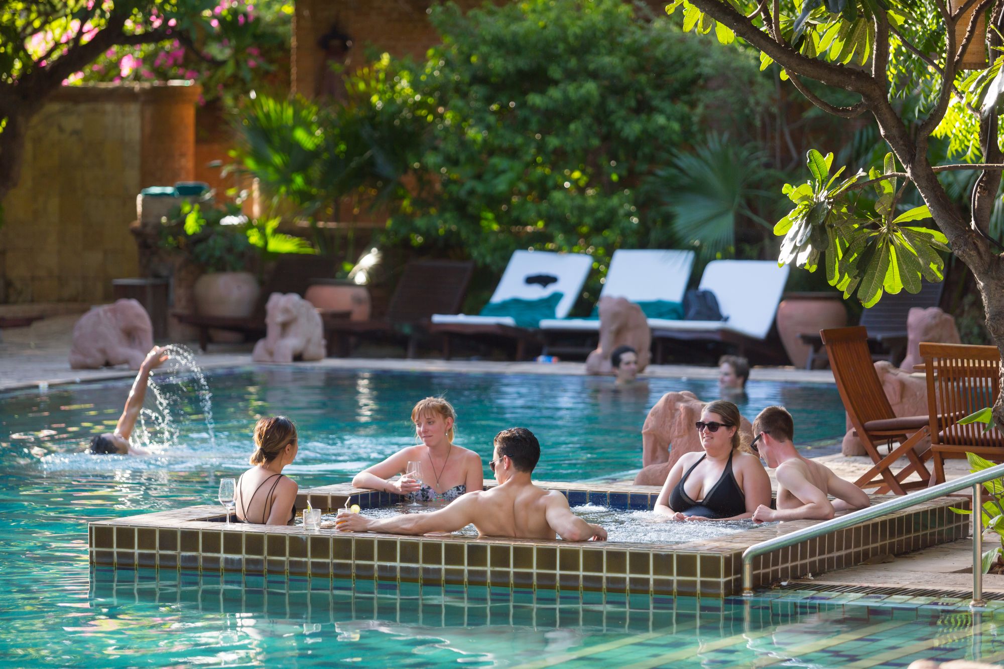 The Hotel @ Tharabar Gate in Bagan: Swimming Pool