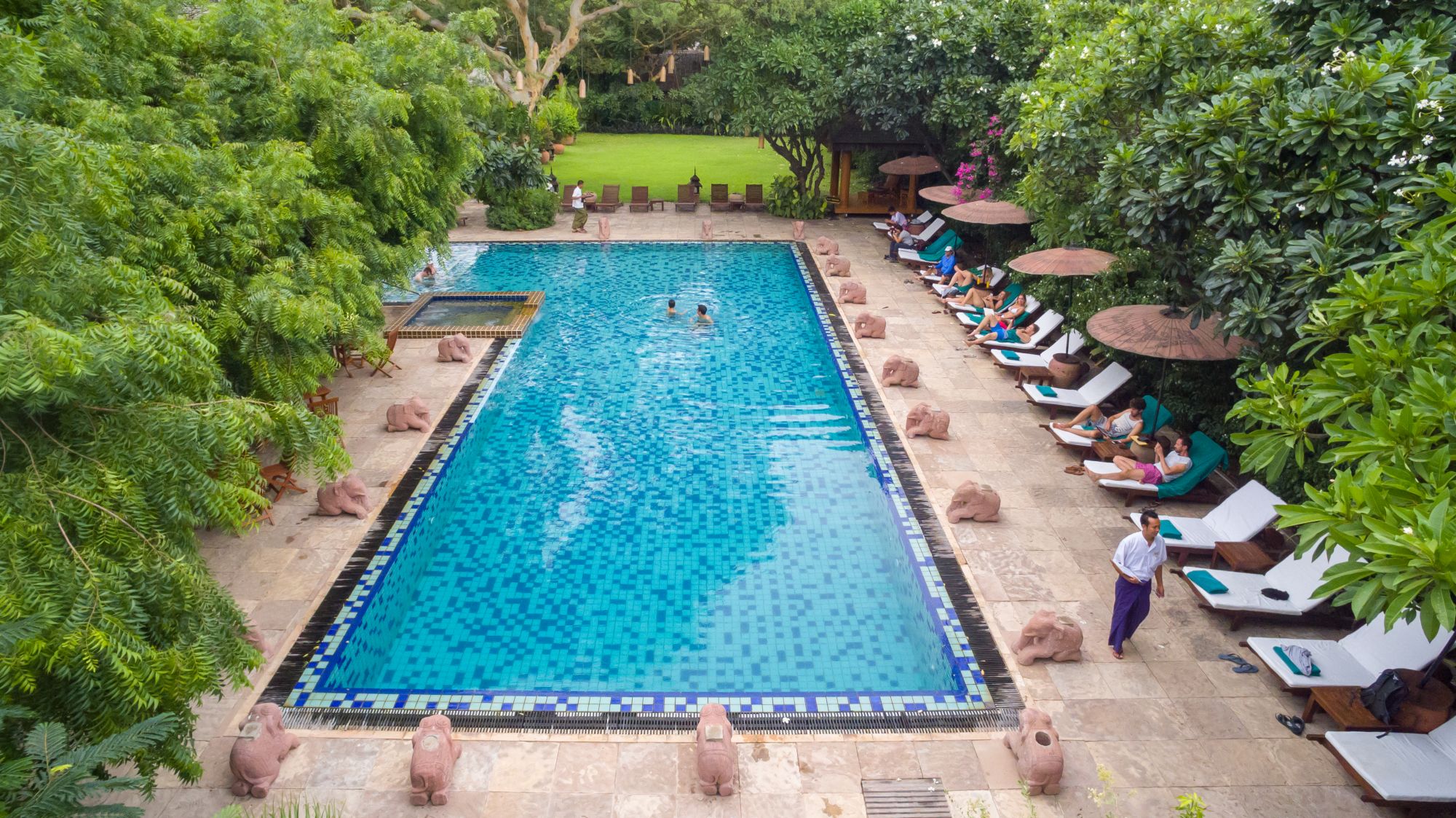The Hotel @ Tharabar Gate in Bagan: Swimming Pool