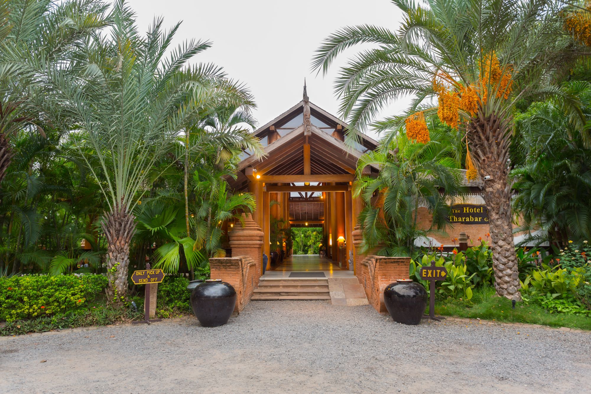 The Hotel @ Tharabar Gate in Bagan: Hotel Lobby Entrance