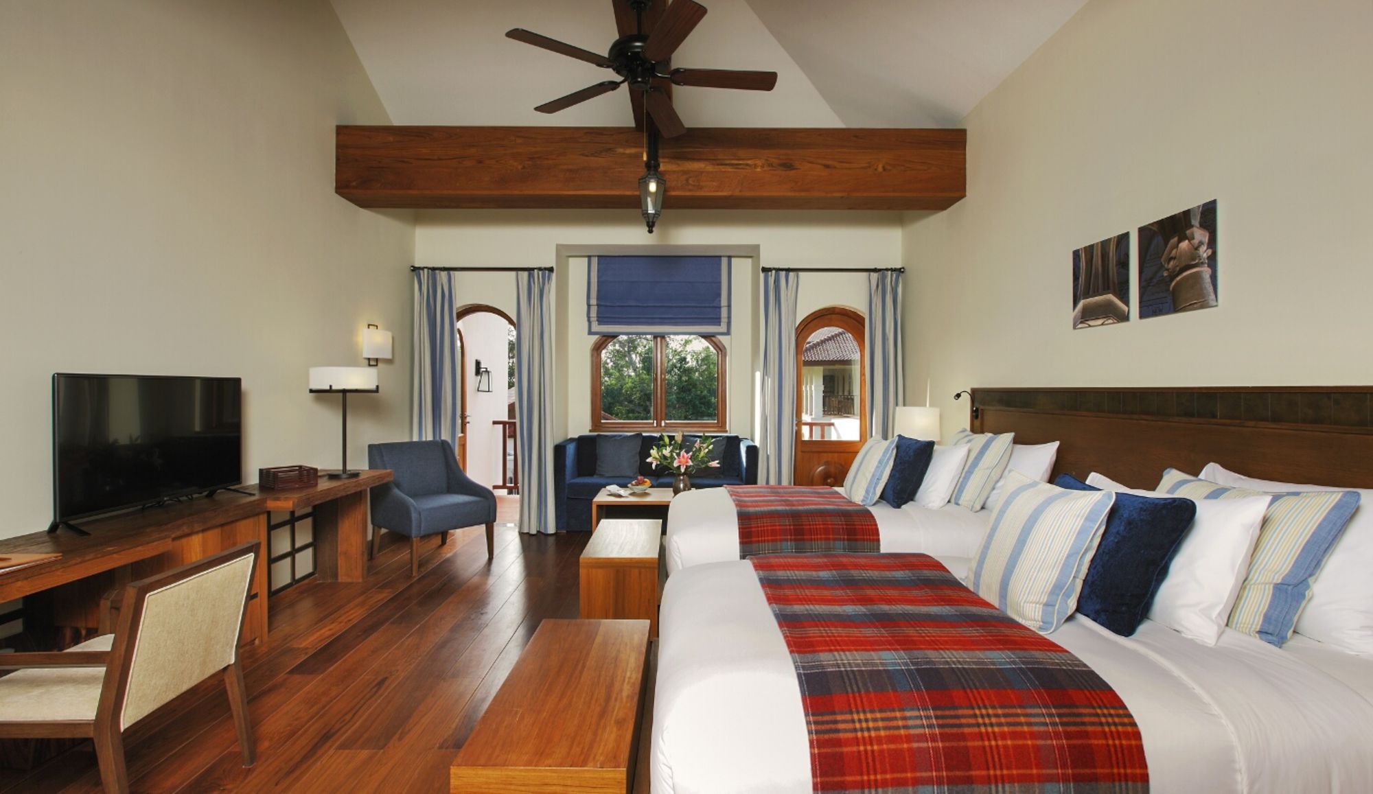 Sanctum Inle Resort in Inle Lake: Cloister Twin Blue