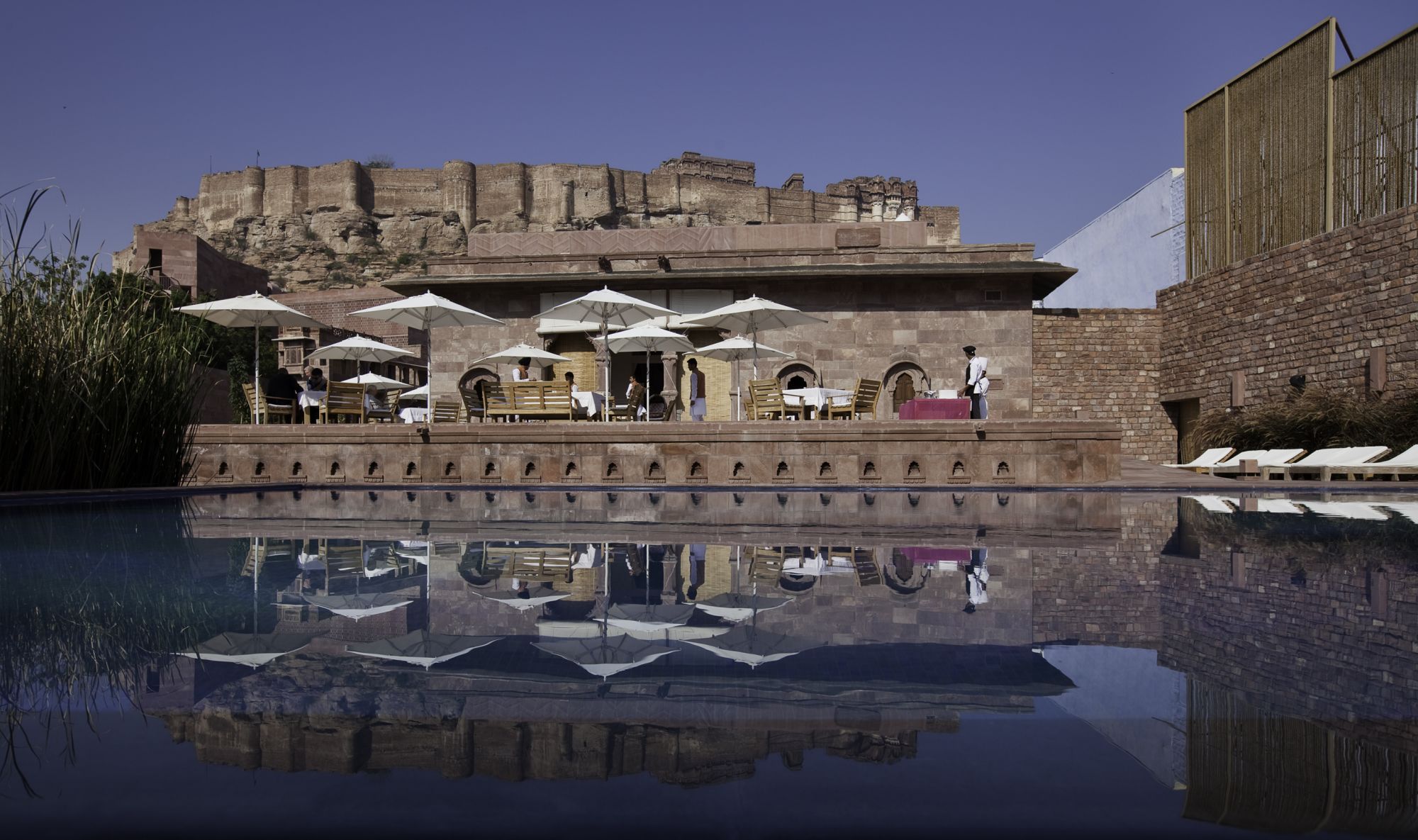 RAAS à Jodhpur: Baradari Restaurant View