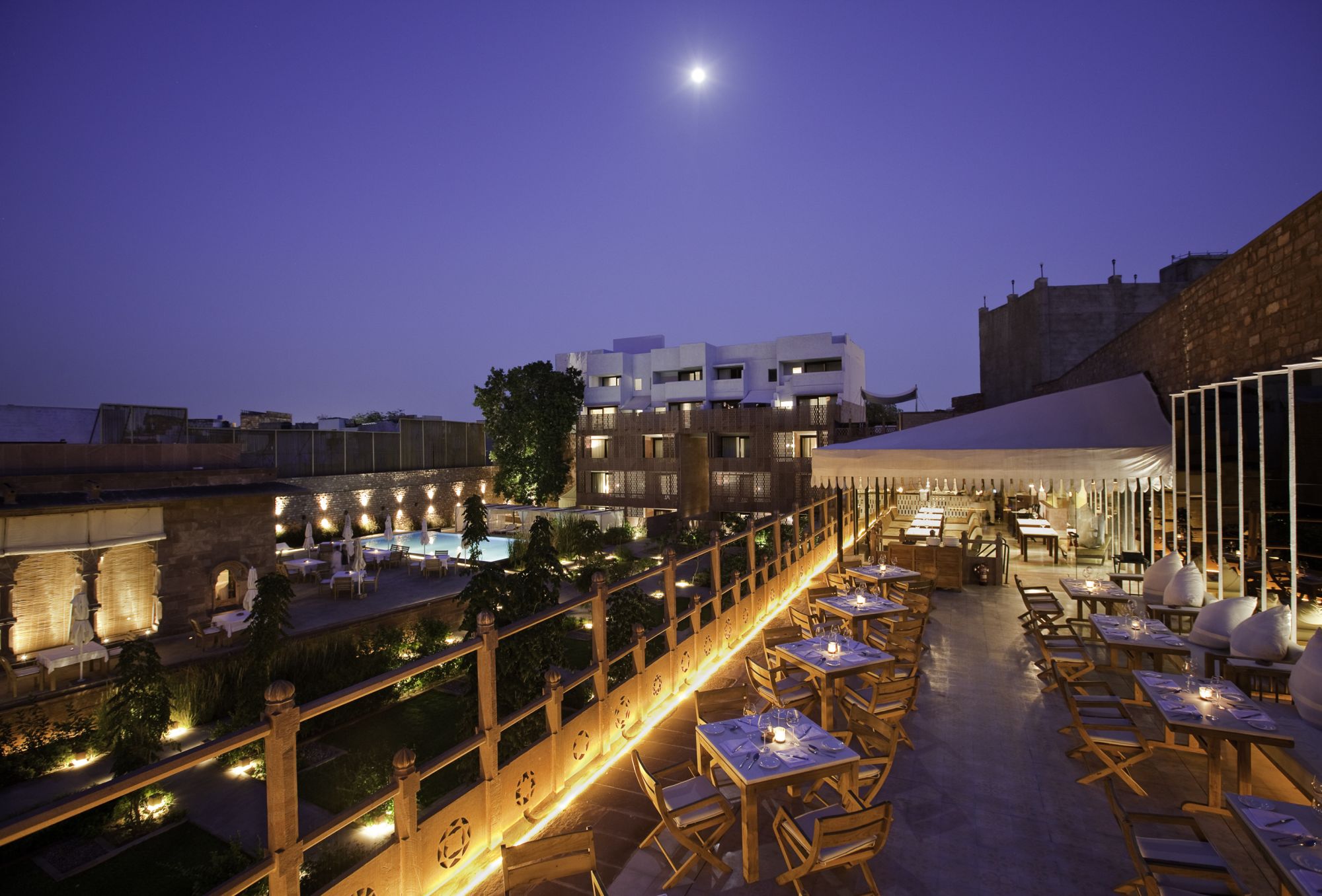RAAS à Jodhpur: Darikhana Restaurant Outdoor